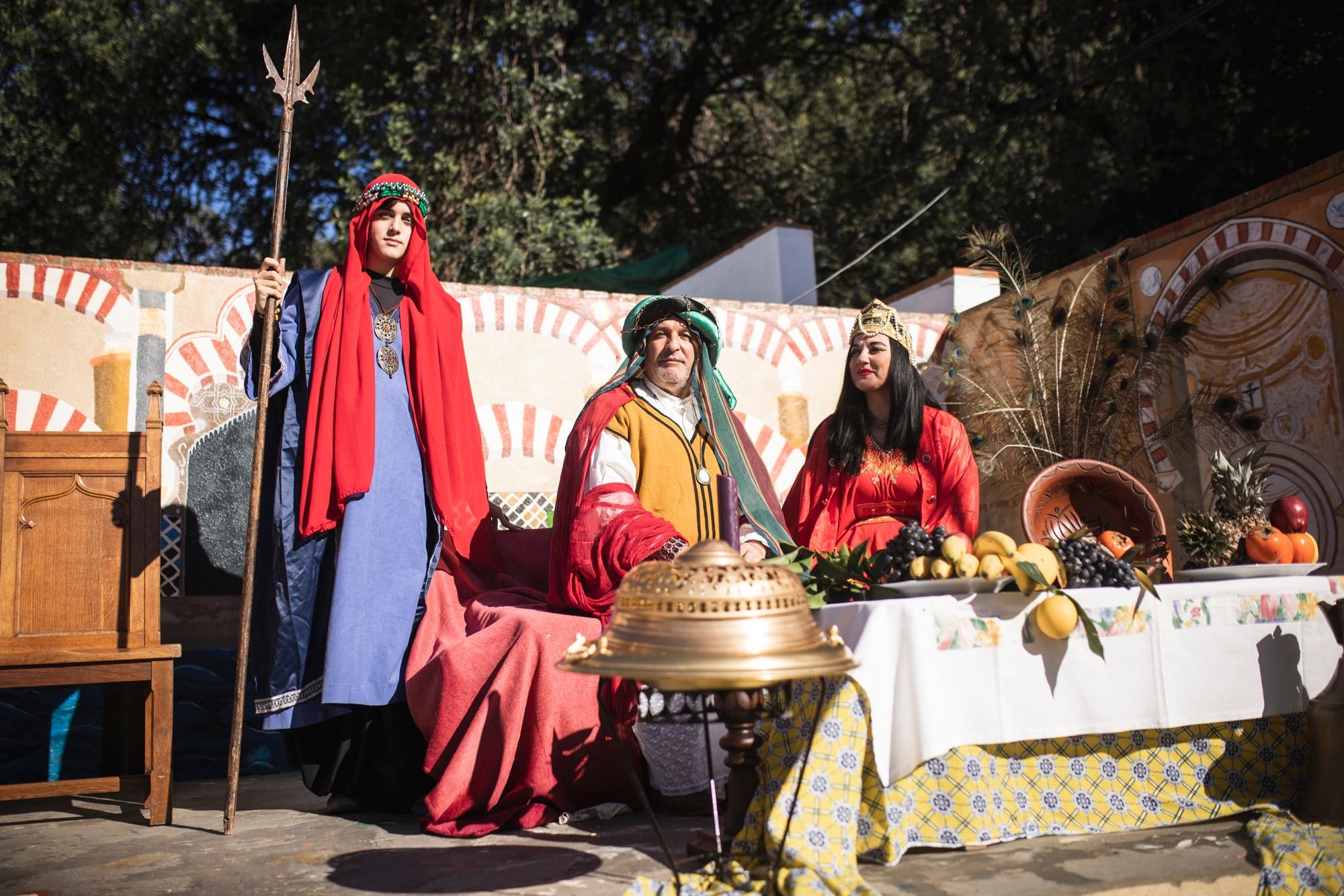 El belén viviente de Benamahoma, en imágenes de Radio Grazalema, la cadena pública municipal.