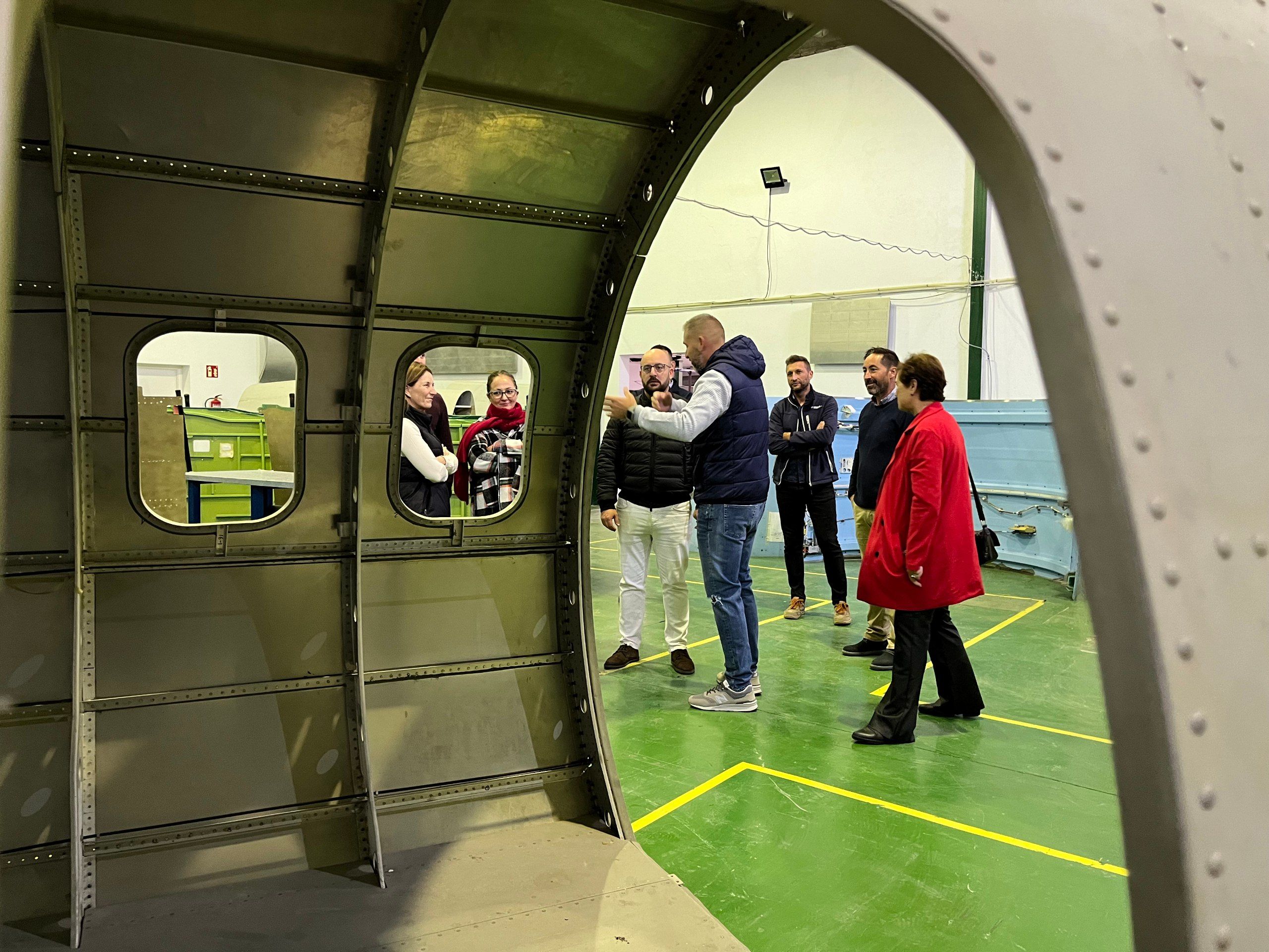 El nuevo centro de formación del sector aeroespacial en El Puerto.