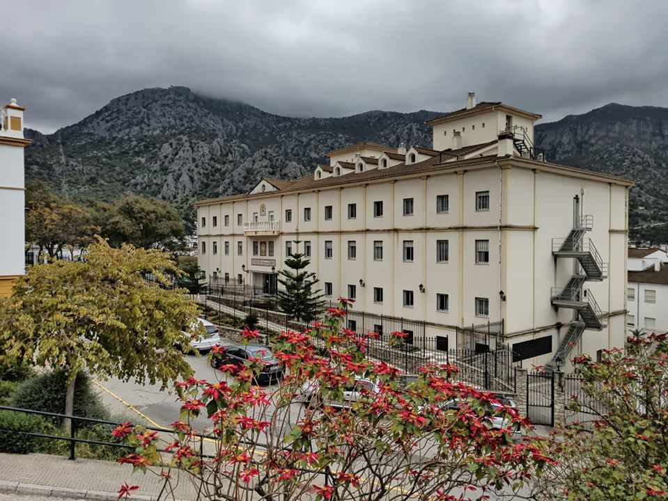 Una imagen reciente de la residencia de Ubrique.