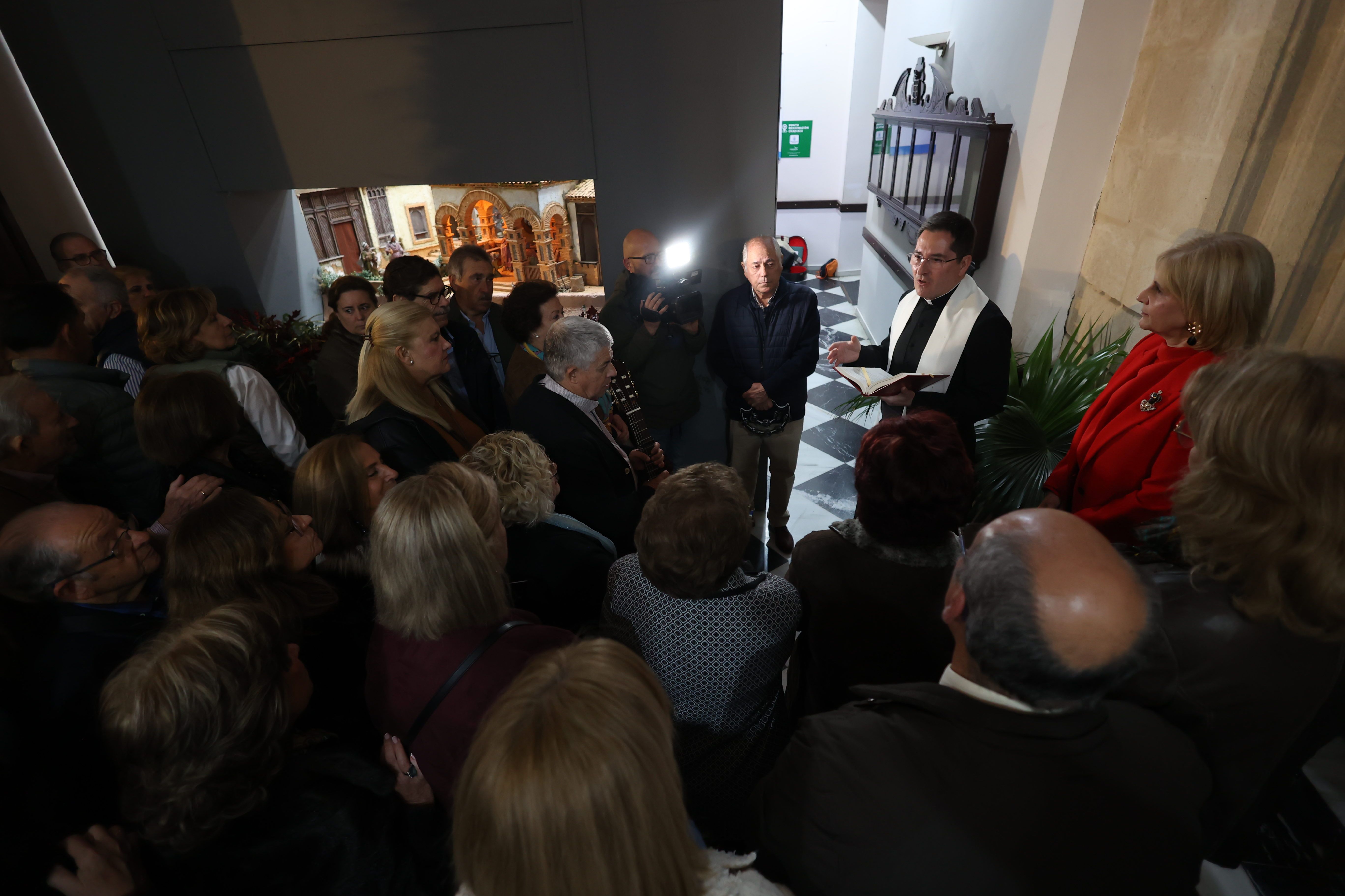 Inauguración del Belén del Ayuntamiento.