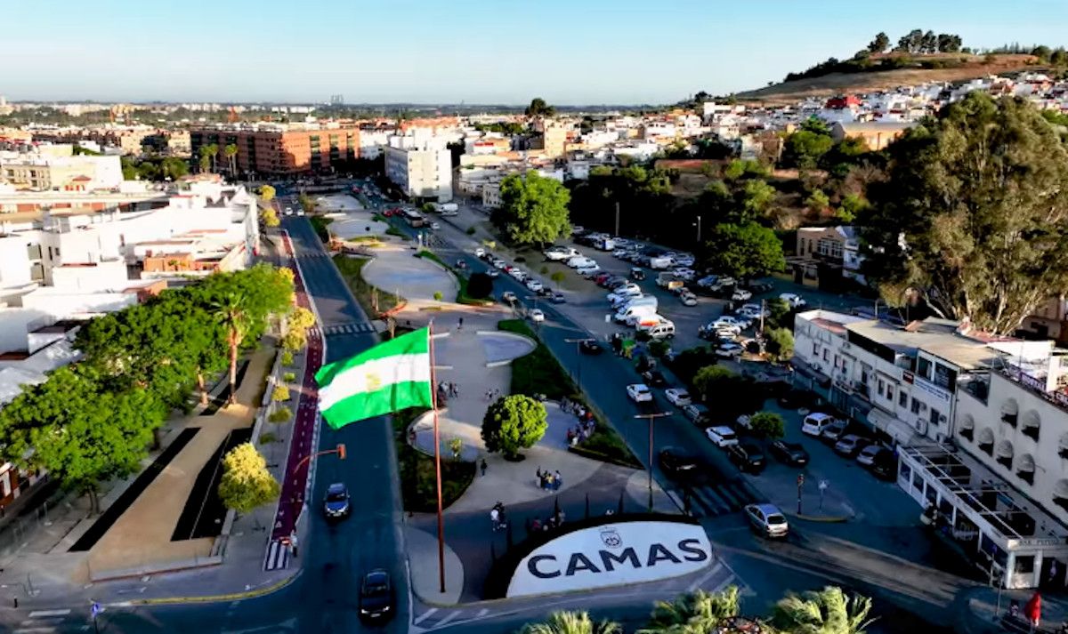 Imagen de Camas, municipio de Sevilla que ha sufrido un ciberataque.