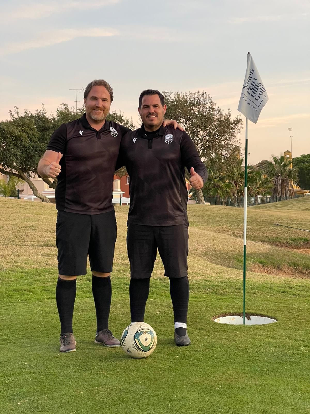 Javier y Jaime, campeones de España por parejas.