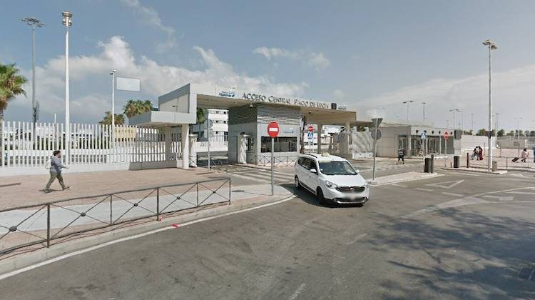 Entrada al puerto de Algeciras, cerca del lugar de los hechos, en una imagen de Google Maps.