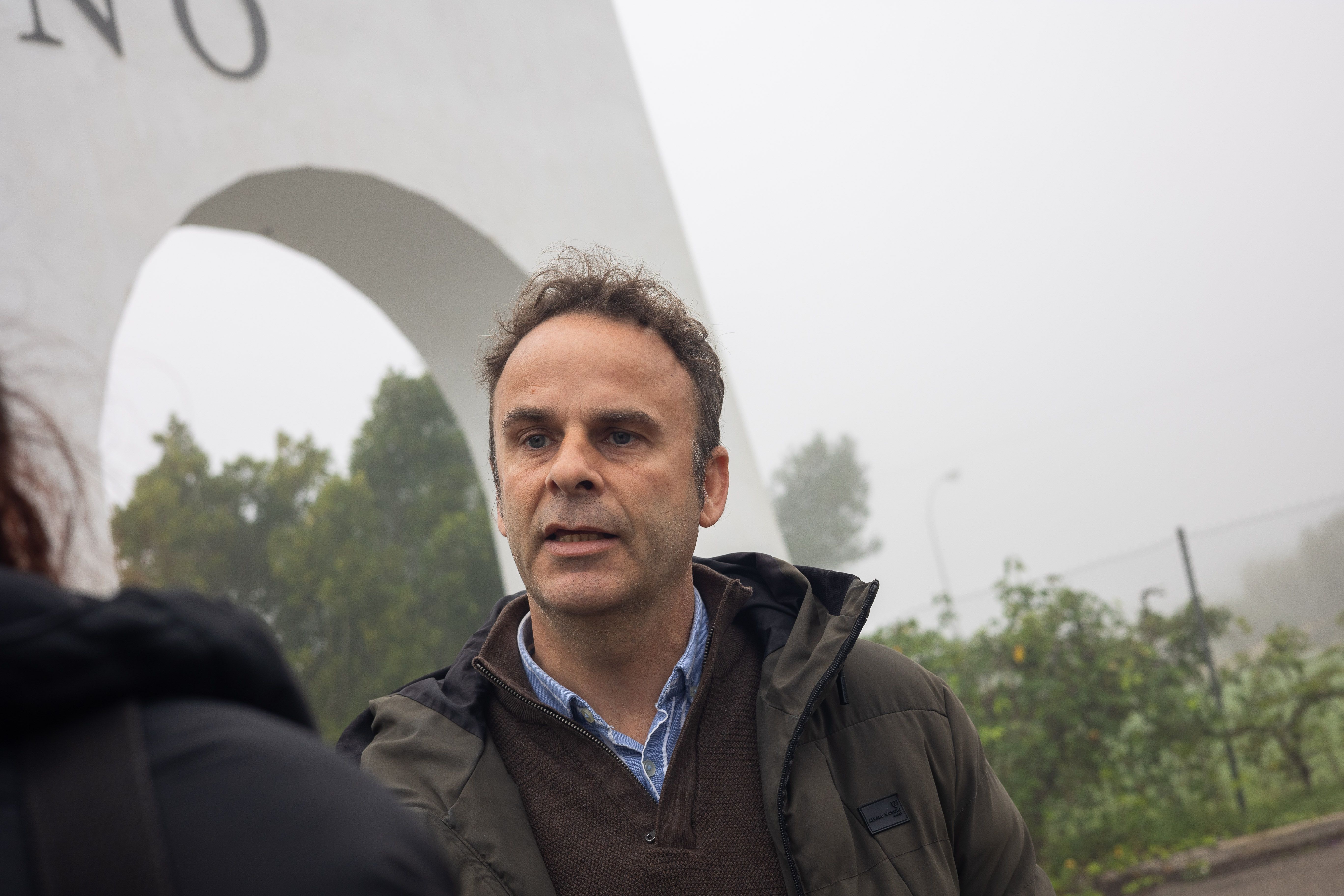 Alejandro Gutiérrez, durante la entrevista.