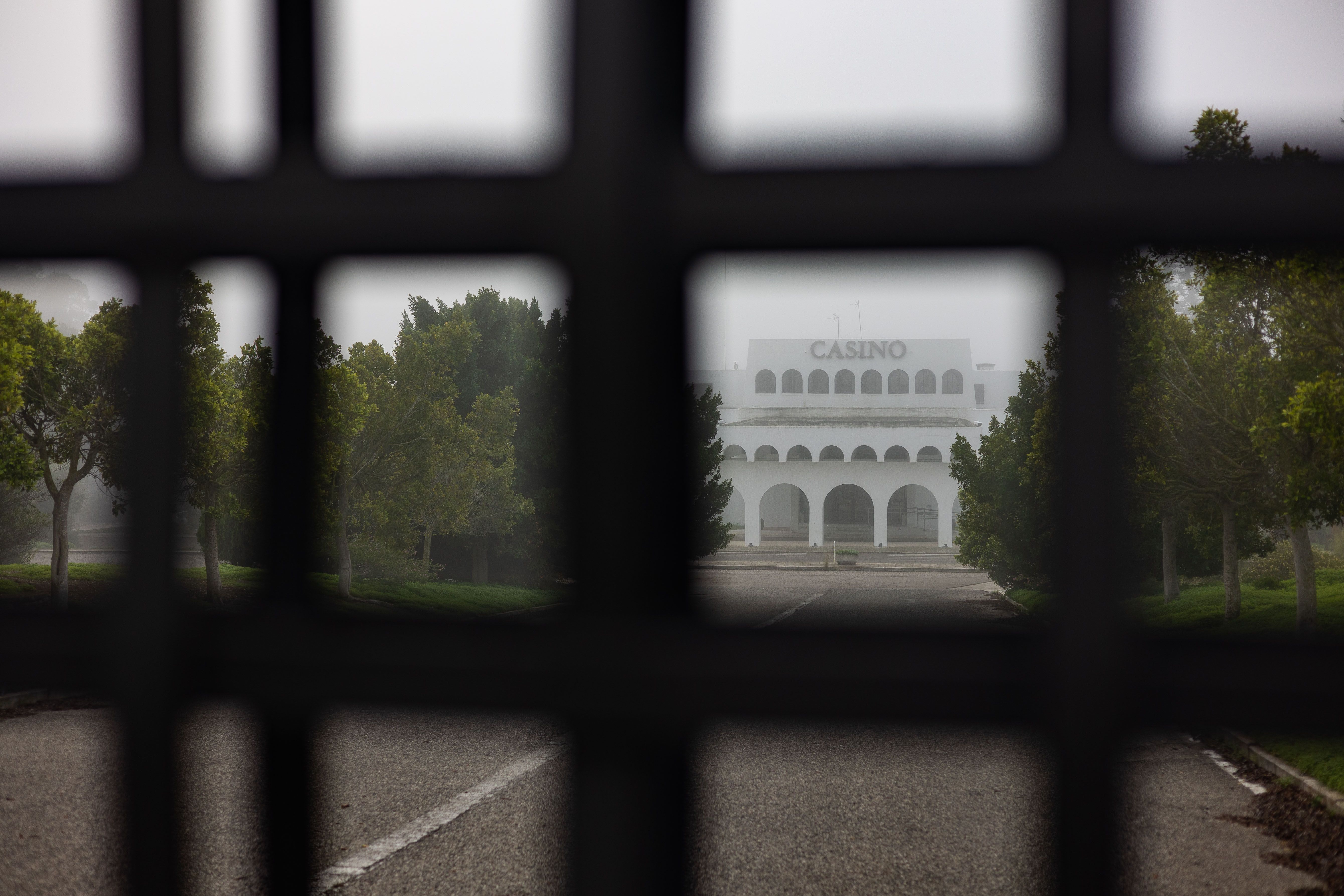 Imagen del Casino Bahía de Cádiz desde el exterior.
