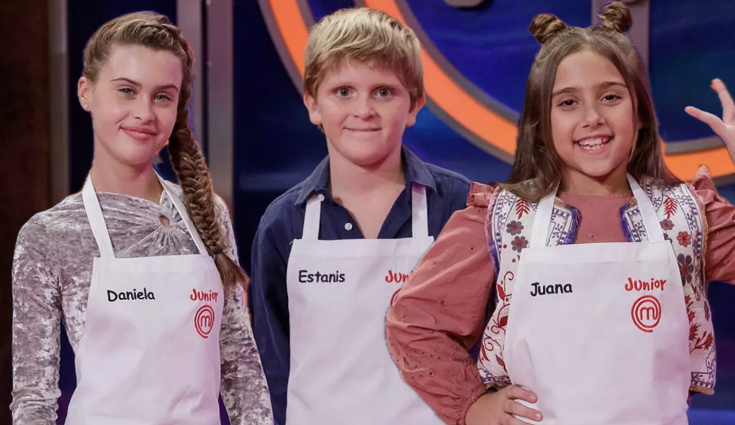 Daniela, Estanis y Juana: estos son los tres niños andaluces que concursan en 'MasterChef Junior 10'.