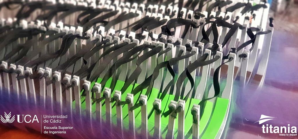 Pantallas fabricadas por la UCA.