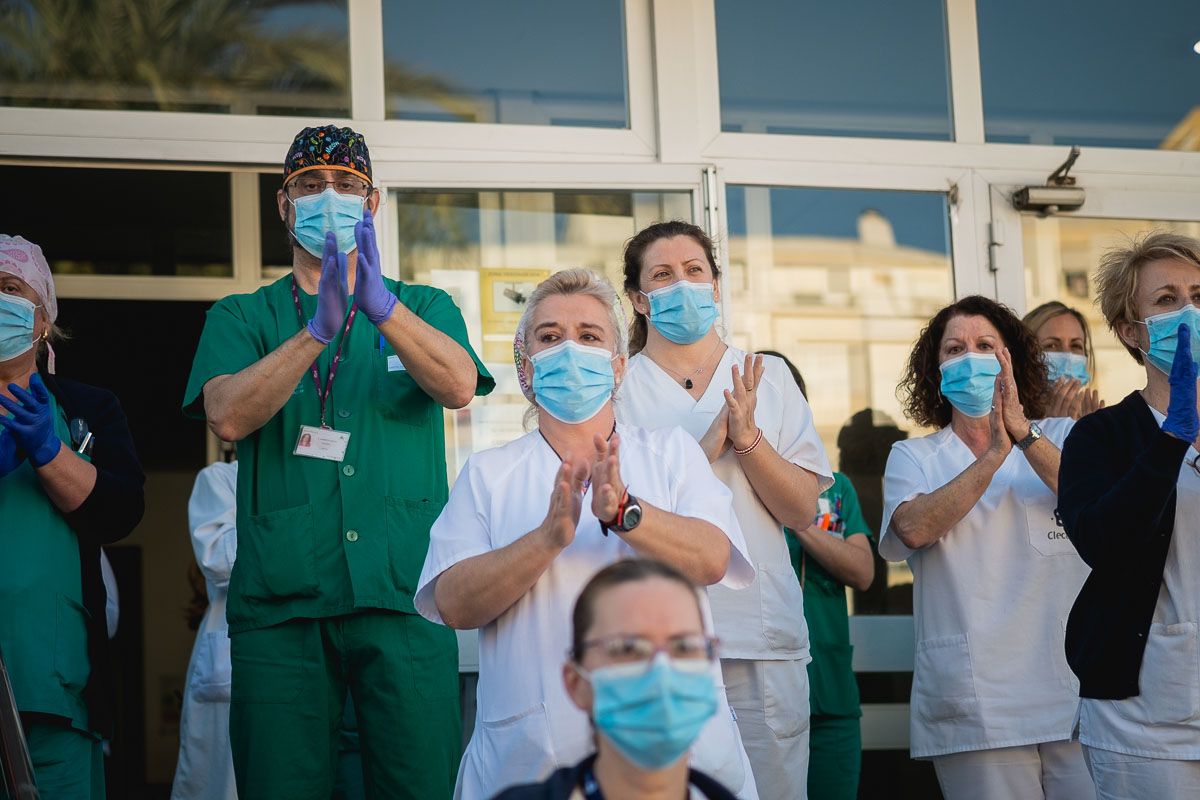 Personal sanitario del Hospital de Jerez, en una imagen reciente. FOTO: MANU GARCÍA