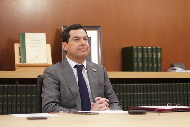 El presidente de la Junta, Juan Manuel Moreno, en una imagen reciente.