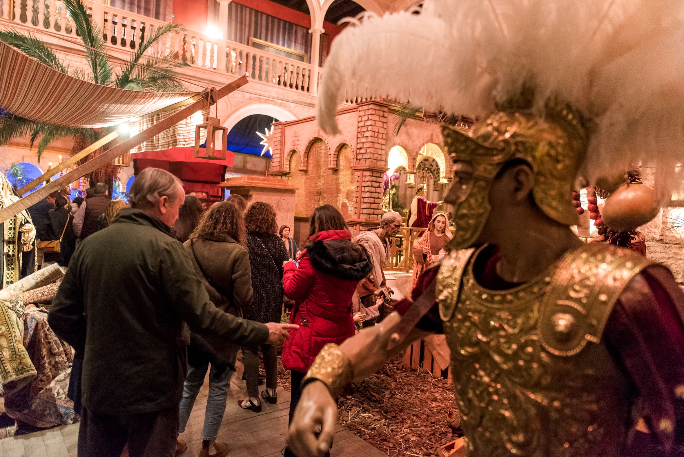 El belén de la Fundación Cajasol de Sevilla, en imágenes