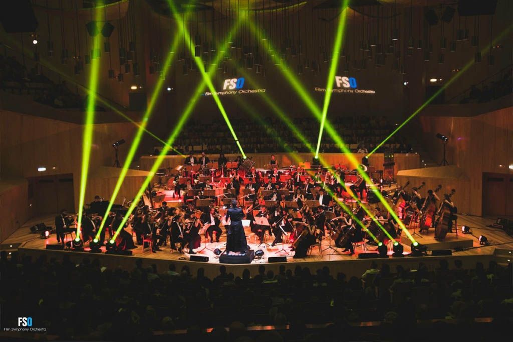 Un espectáculo de la 'Film Symphony Orchestra', en una imagen de archivo.