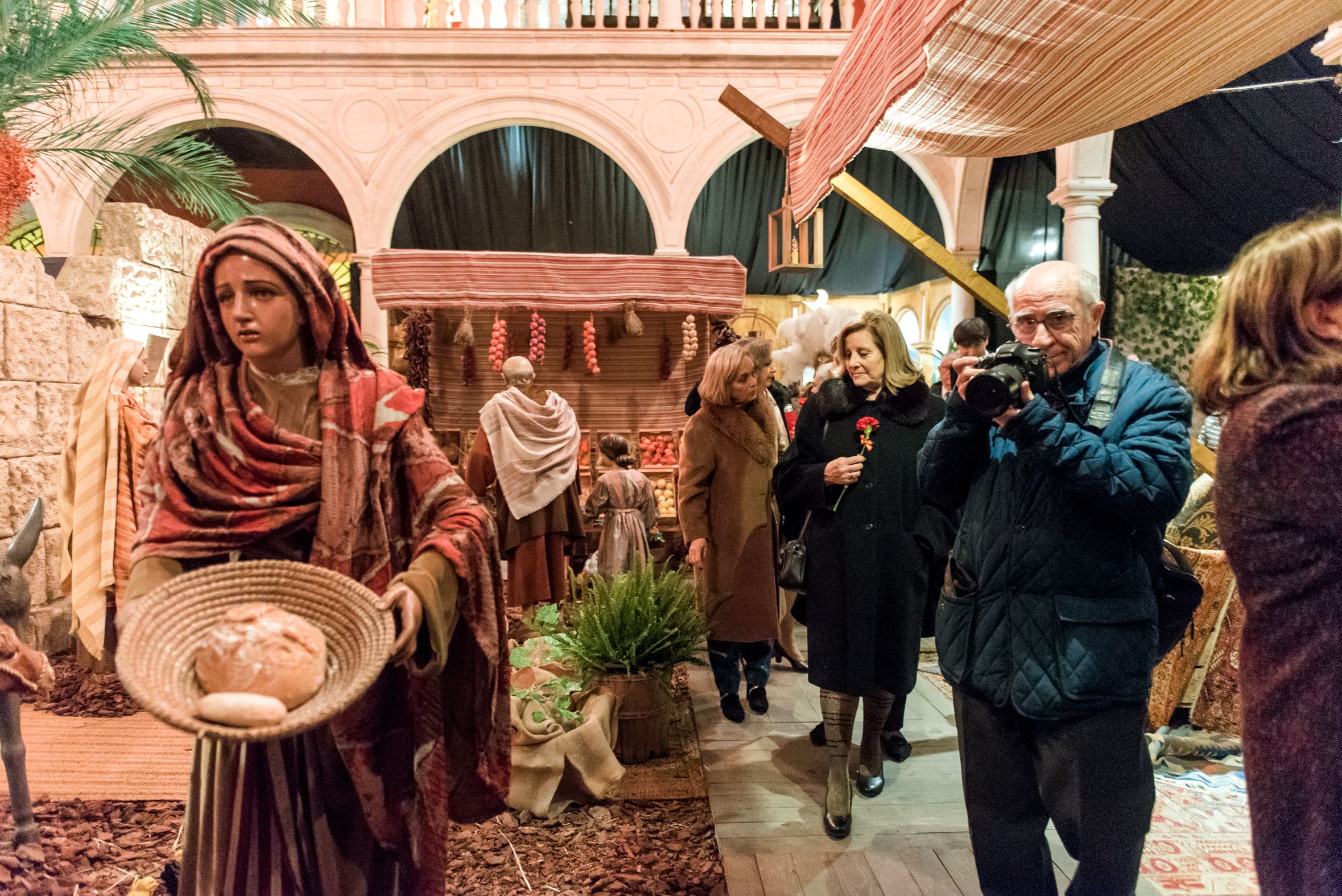El belén de la Fundación Cajasol de Sevilla, en imágenes