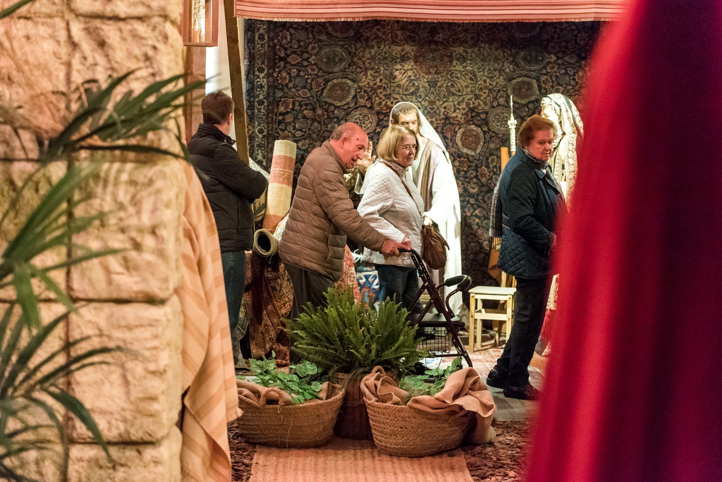 El belén de la Fundación Cajasol de Sevilla, en imágenes