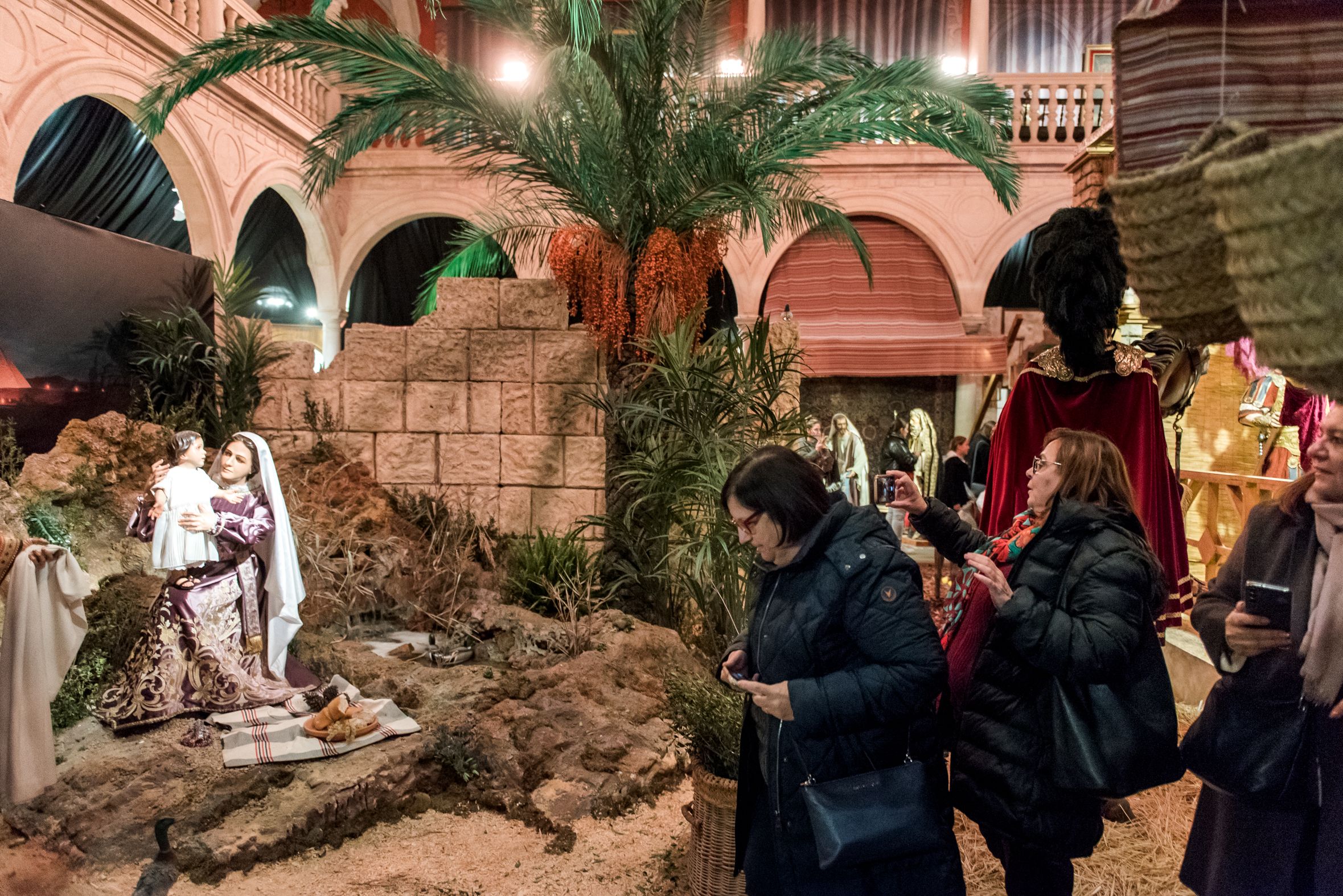 El belén de la Fundación Cajasol de Sevilla, en imágenes