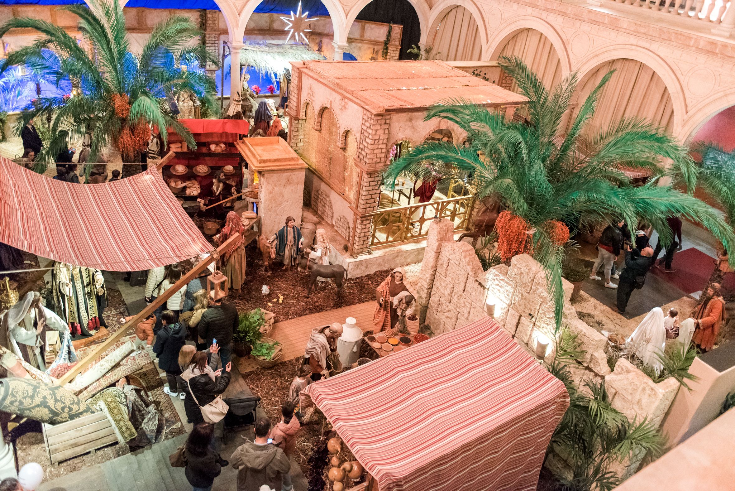 El belén de la Fundación Cajasol de Sevilla, en imágenes