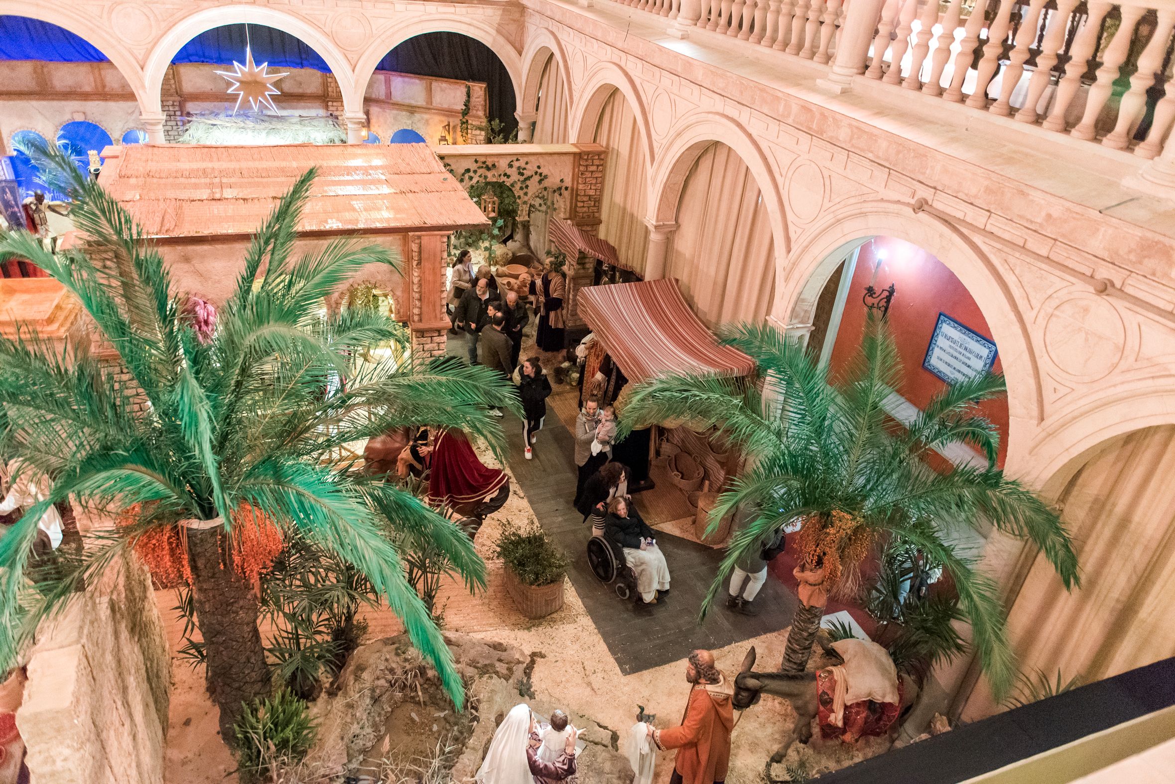 El belén de la Fundación Cajasol de Sevilla, en imágenes