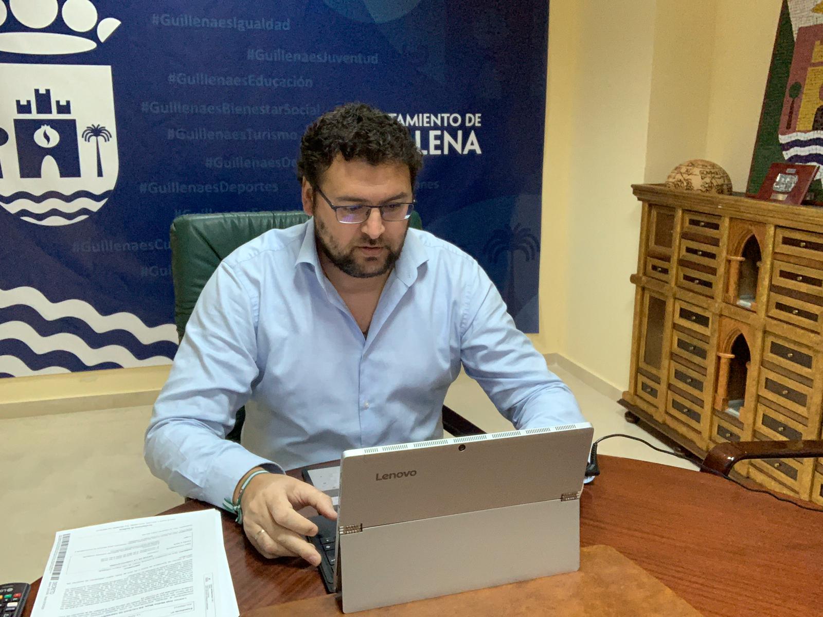 Lorenzo Medina, alcalde de Guillena, en una imagen reciente.