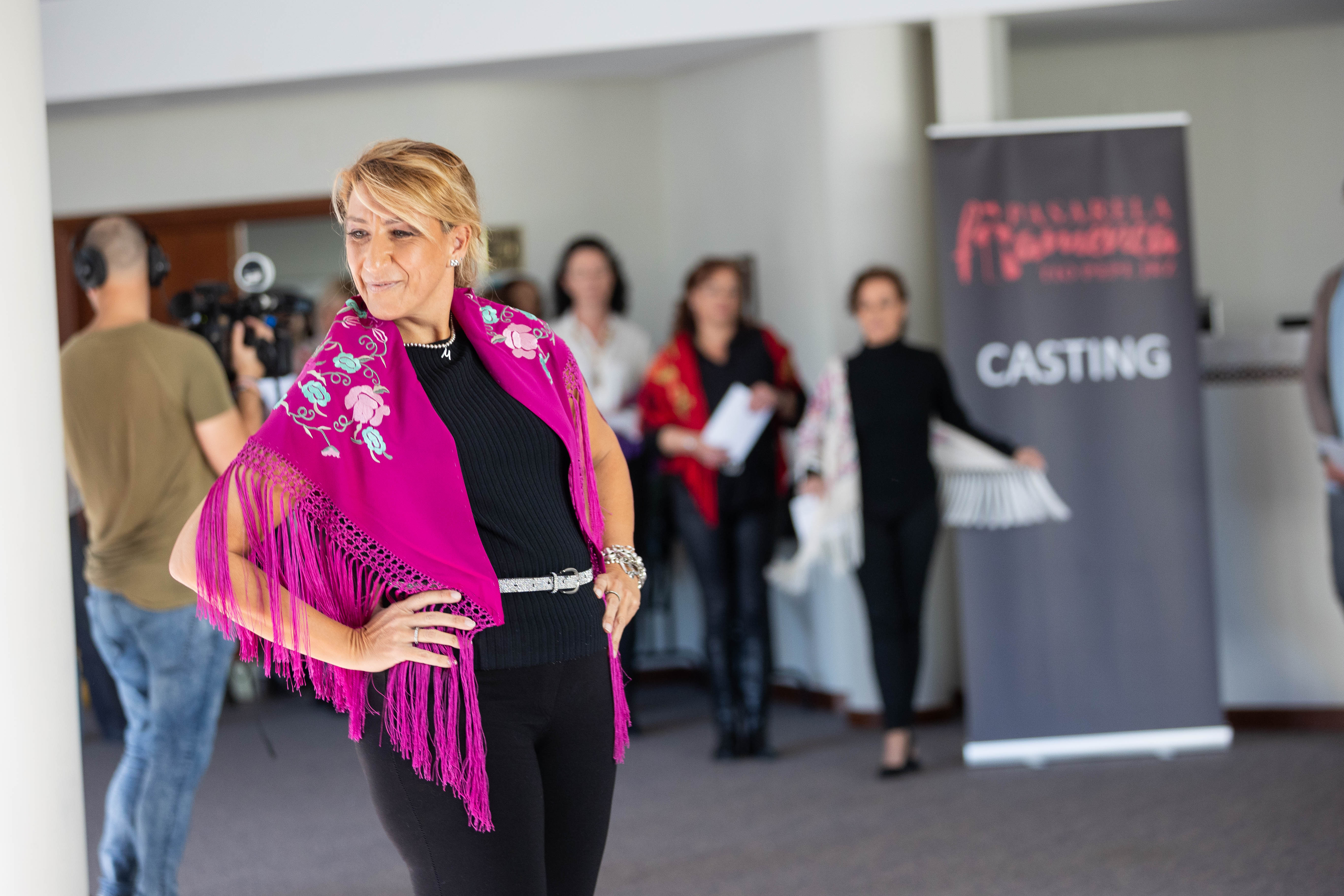 Una de las participantes en el casting de 'Mujeres con solera'.