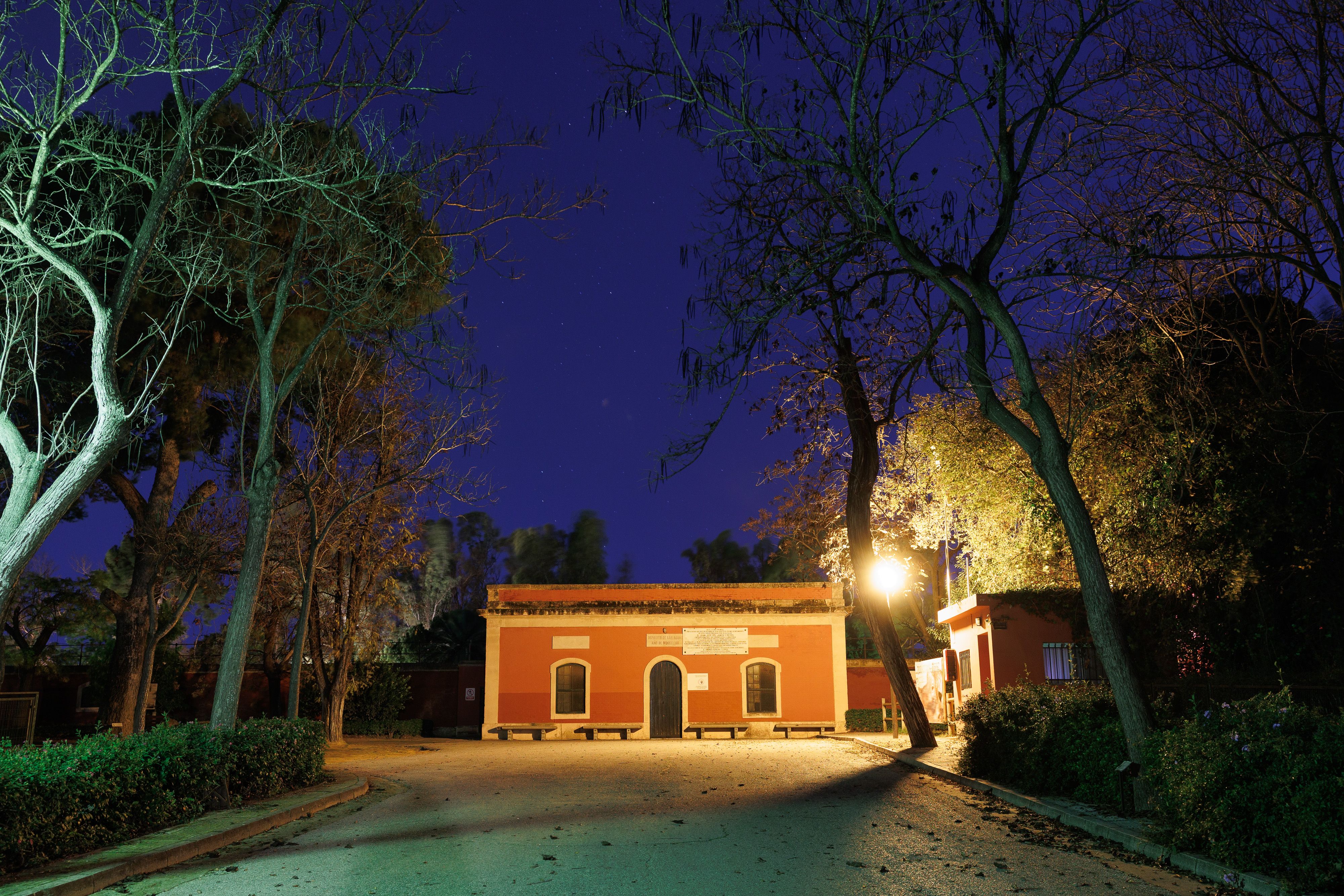 Iluminación del Zoo de Jerez. JUAN CARLOS TORO
