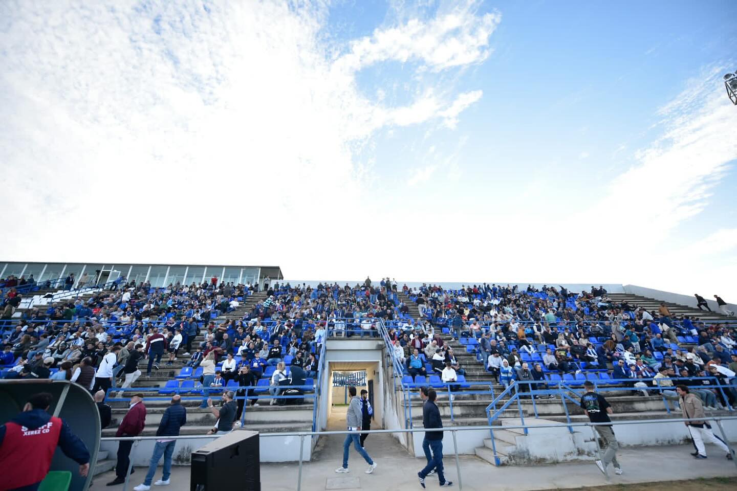 Afición del Xerez CD, en una imagen reciente.