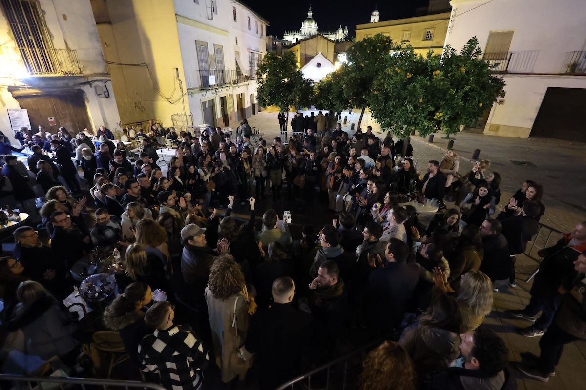 Zambomba de la hermandad de la Lanzada