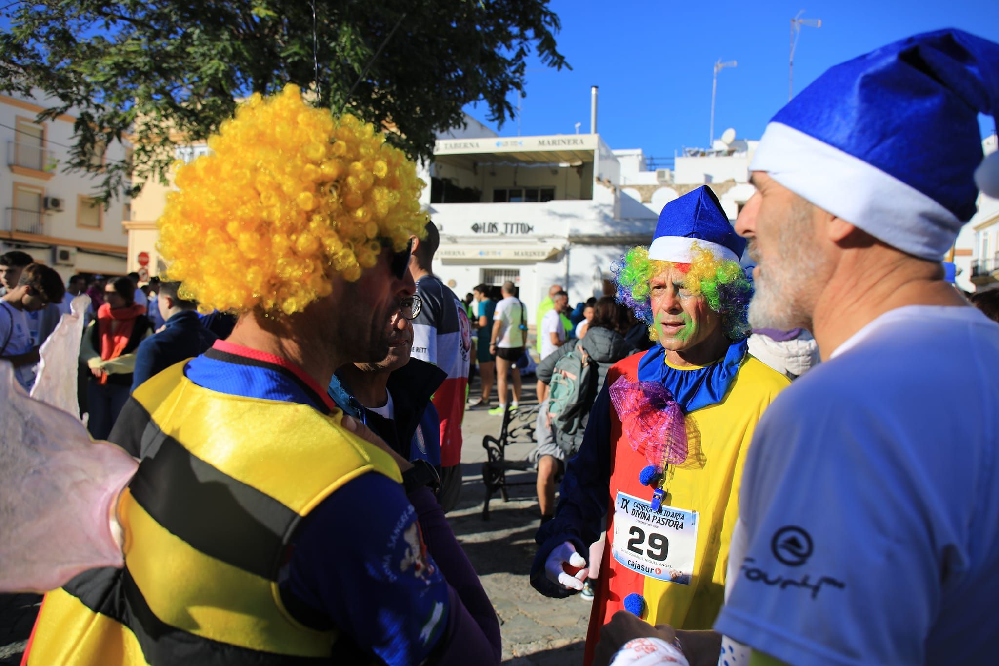 Ambiente en la carrera popular de San Fernando.