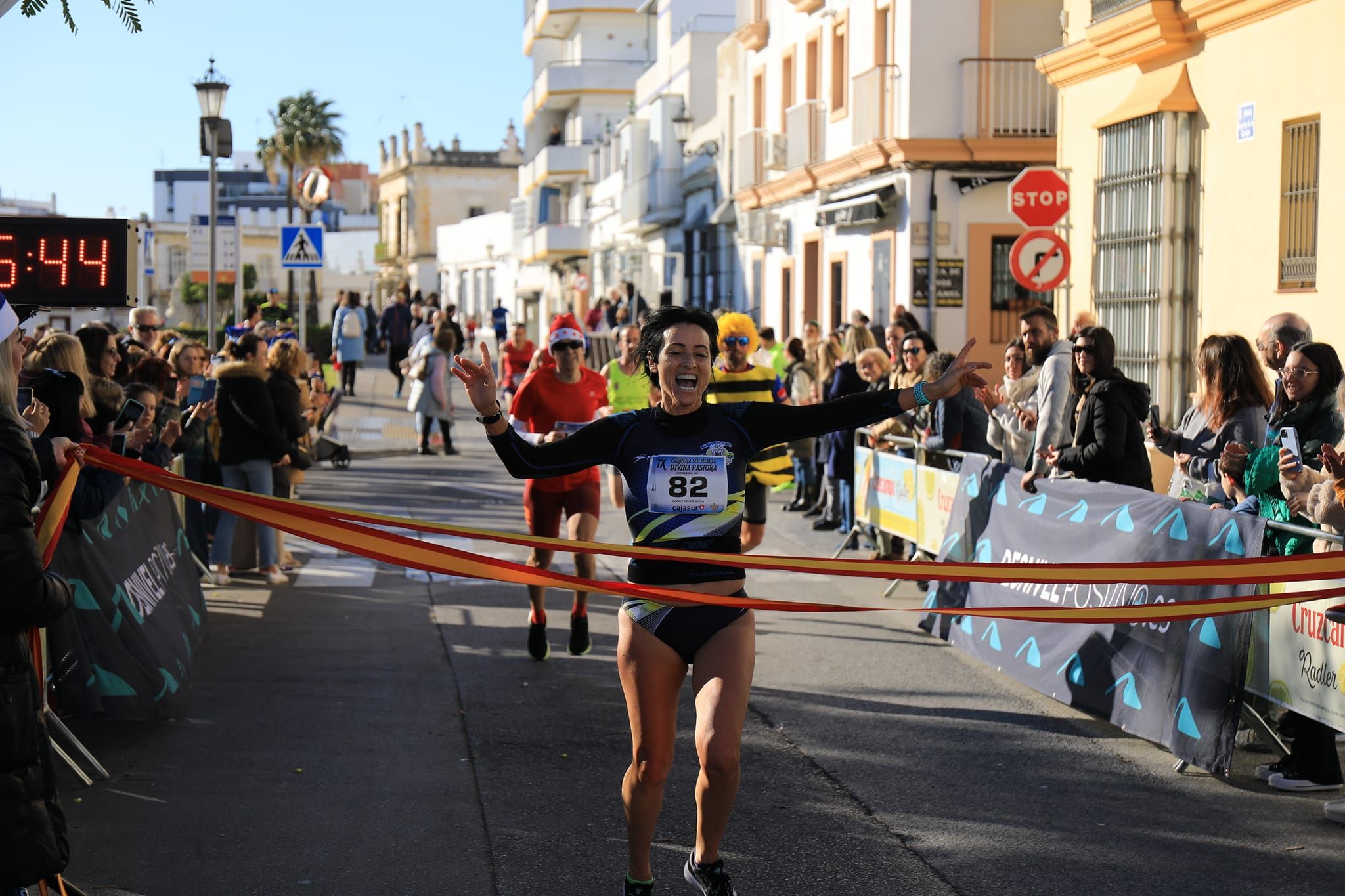 Participantes en la carrera de San Fernando. 