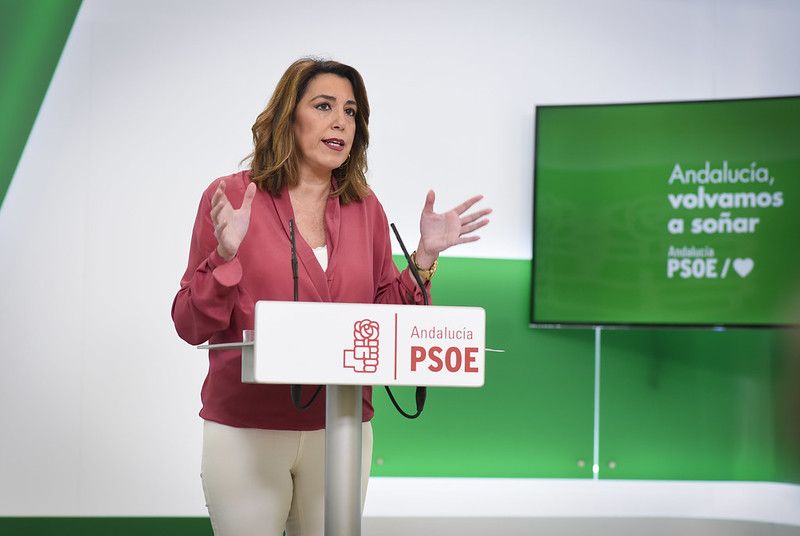 Susana Díaz en una imagen de archivo FOTO: PSOE-A