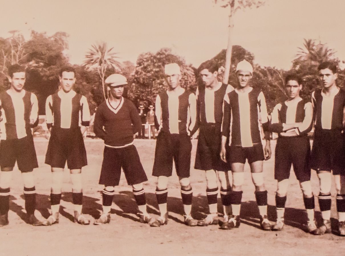 La Sociedad Jerez Football Club a principios del siglo XX.