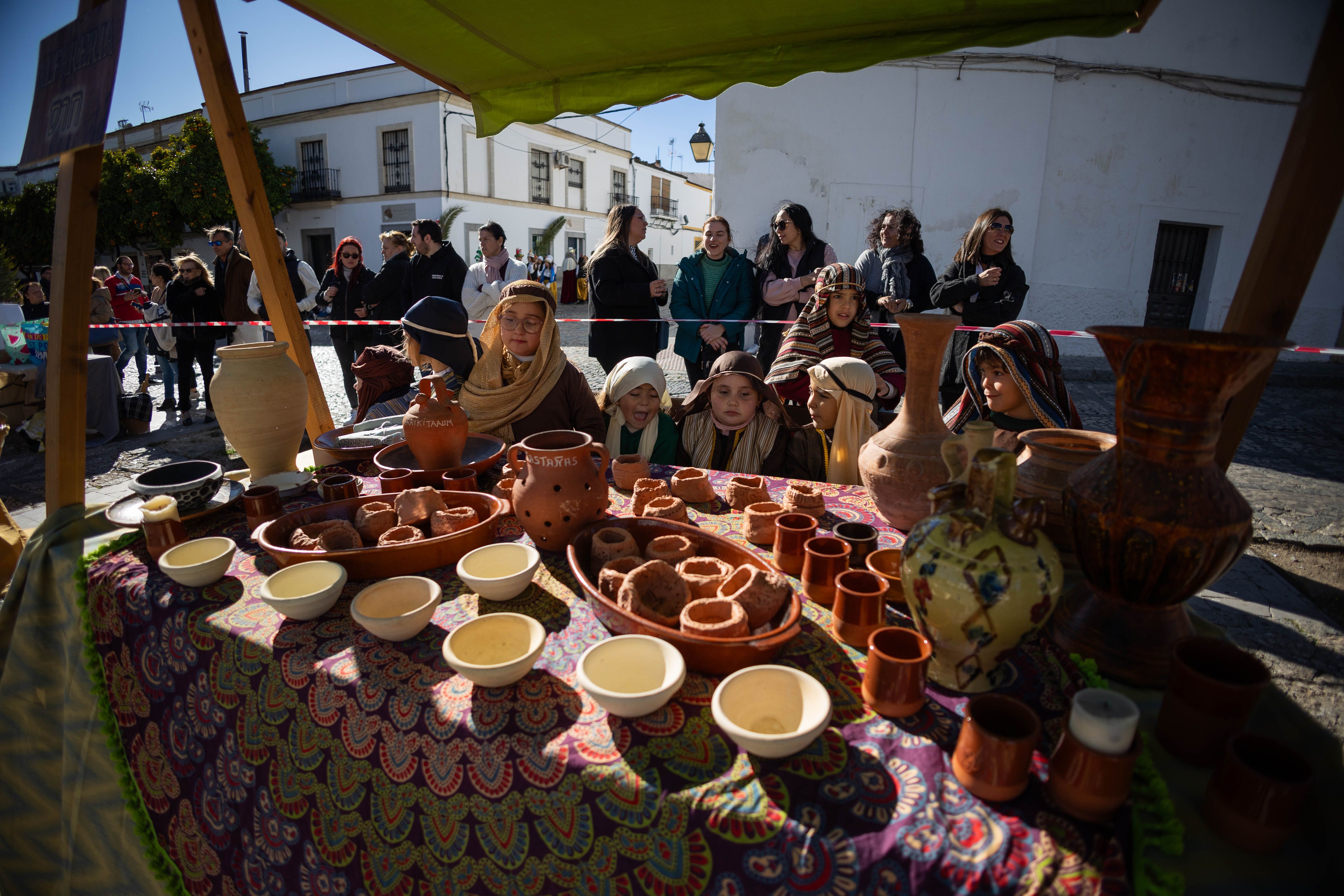 Un Belén viviente en pleno barrio de San Mateo