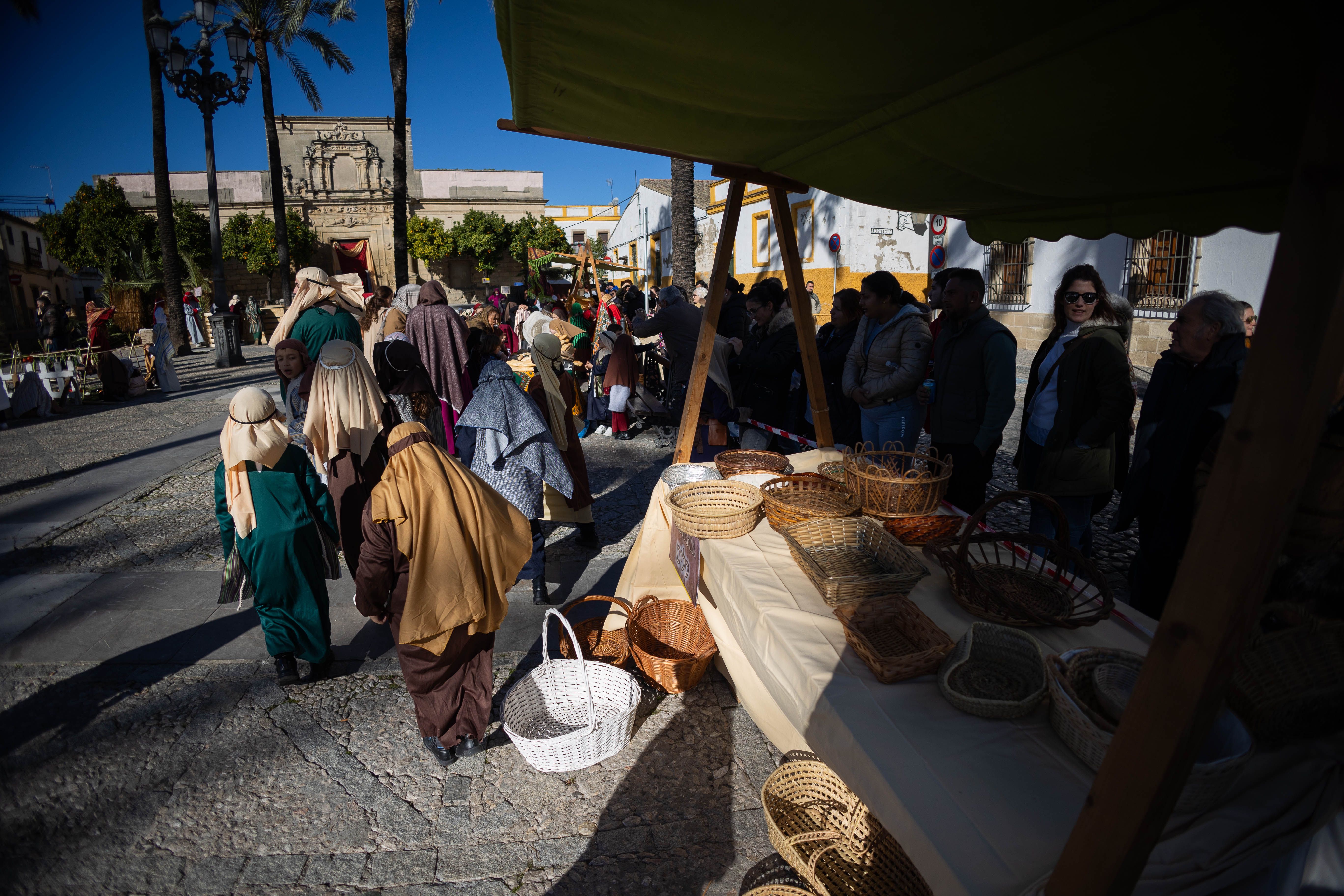 Un Belén viviente en pleno barrio de San Mateo