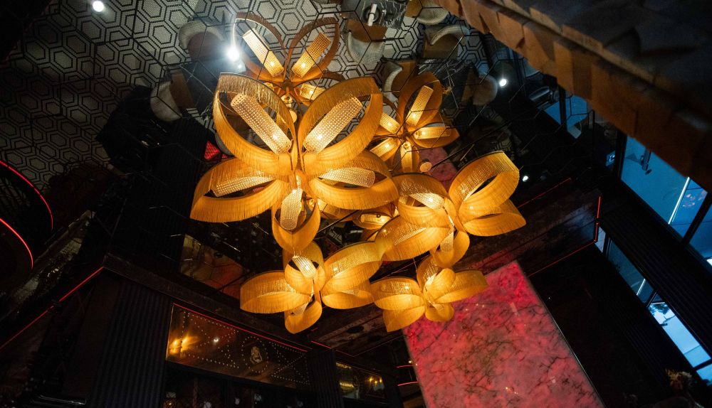 Decoración del restaurante portuense.