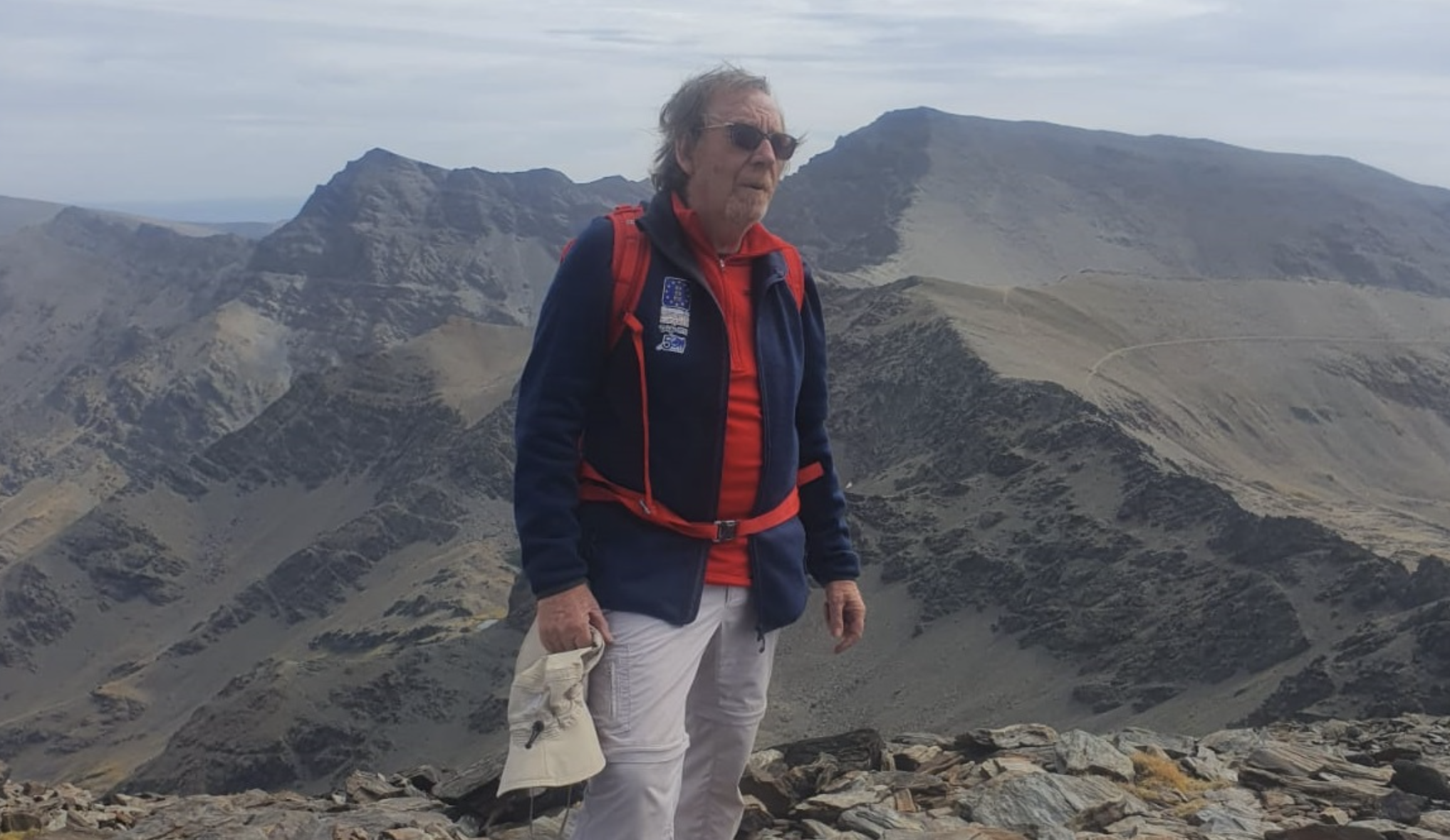 Julio Perea, en la montaña, su gran pasión.