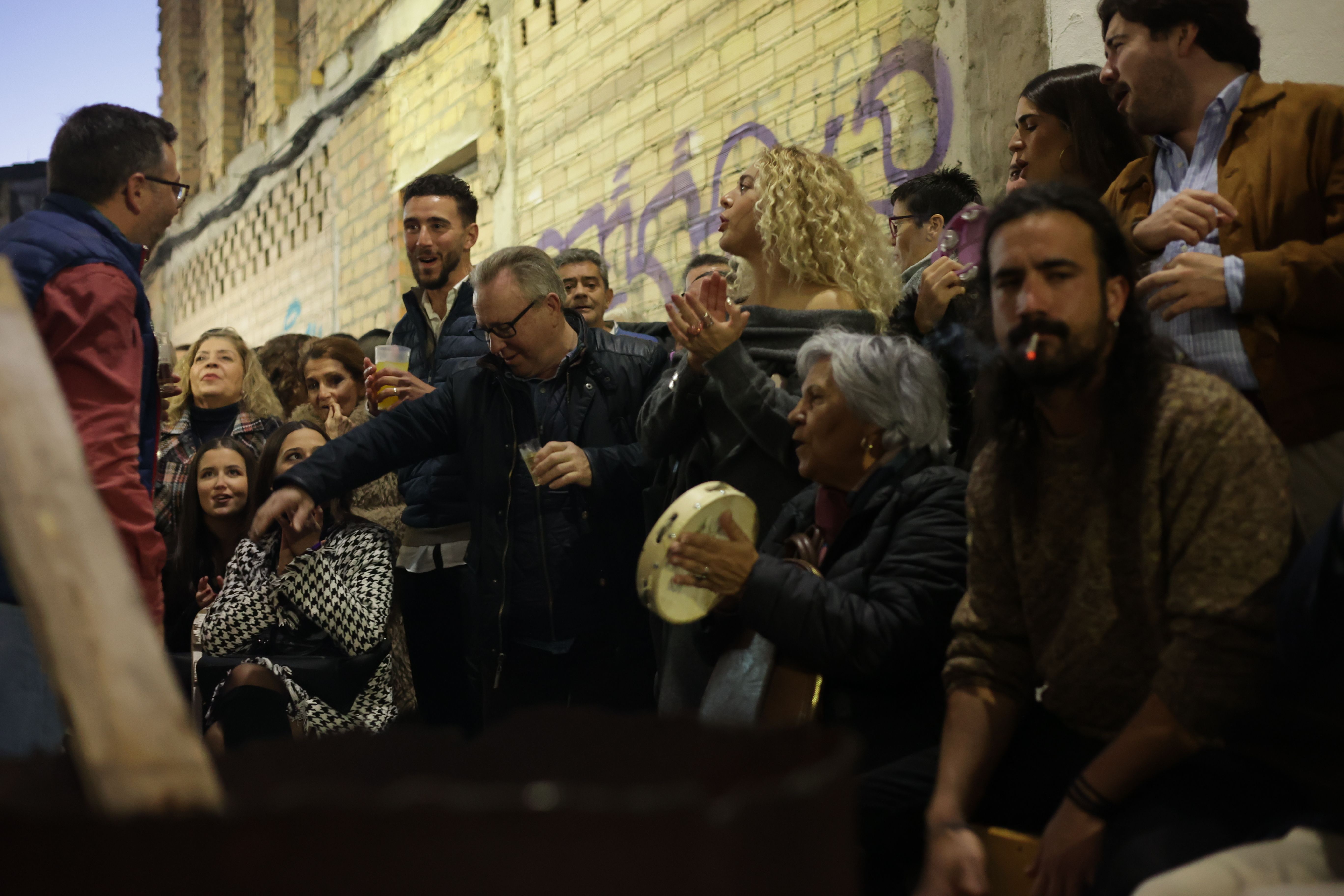 Una de las muchas Zambombas de Jerez, en una imagen de archivo.