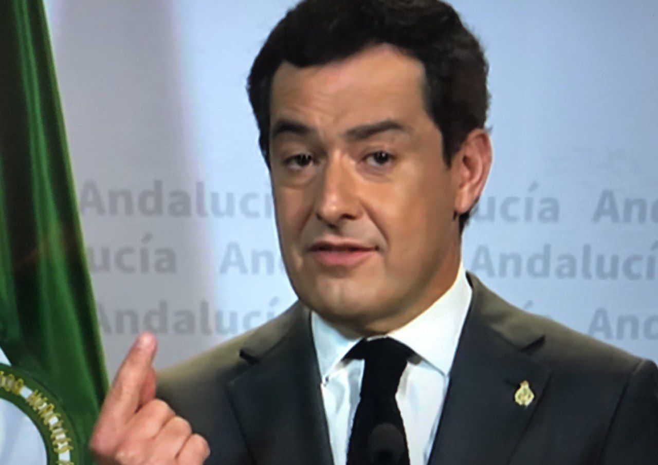 Moreno Bonulla, durante su comparecencia este domingo.