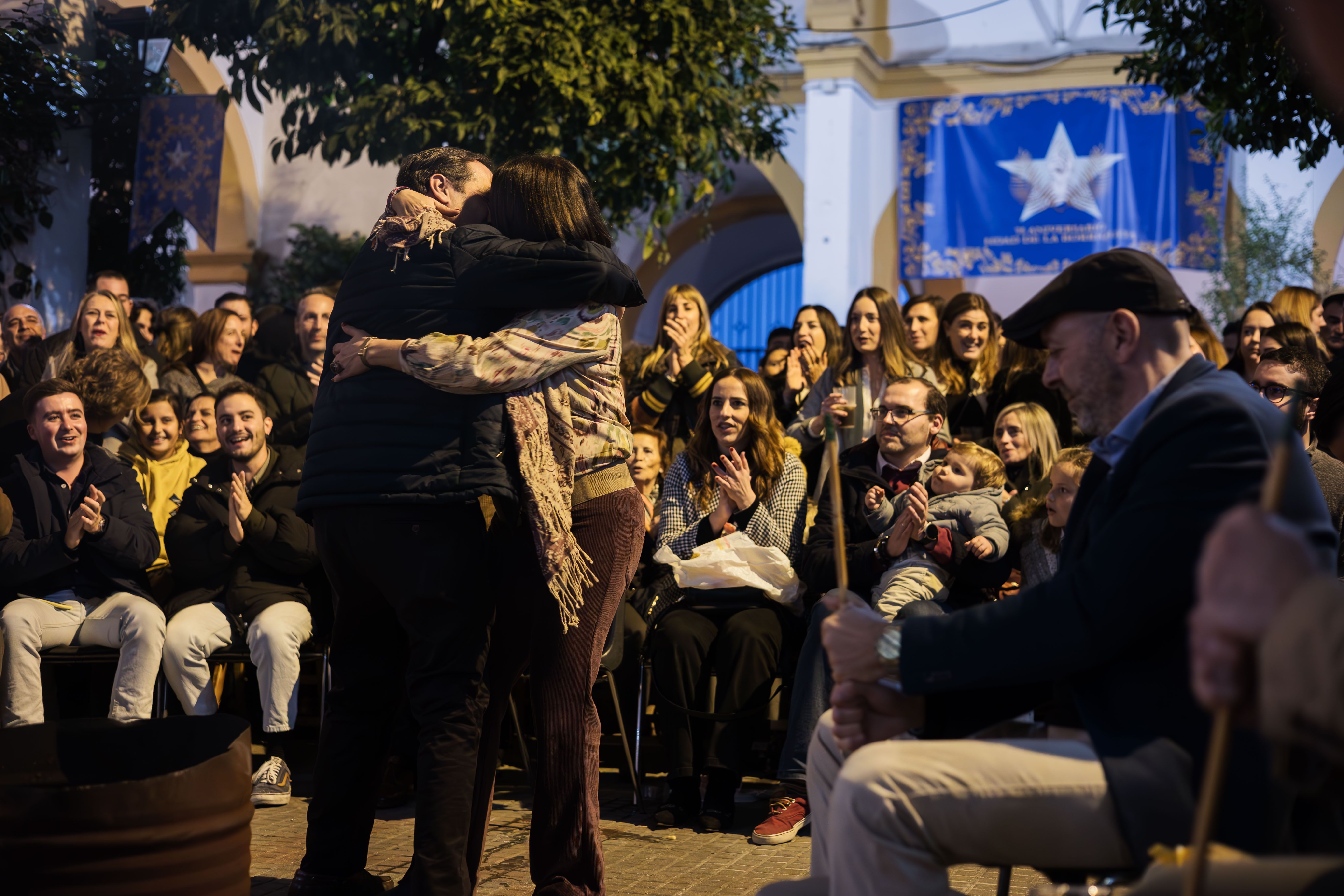Zambomba de la hermandad de la Borriquita