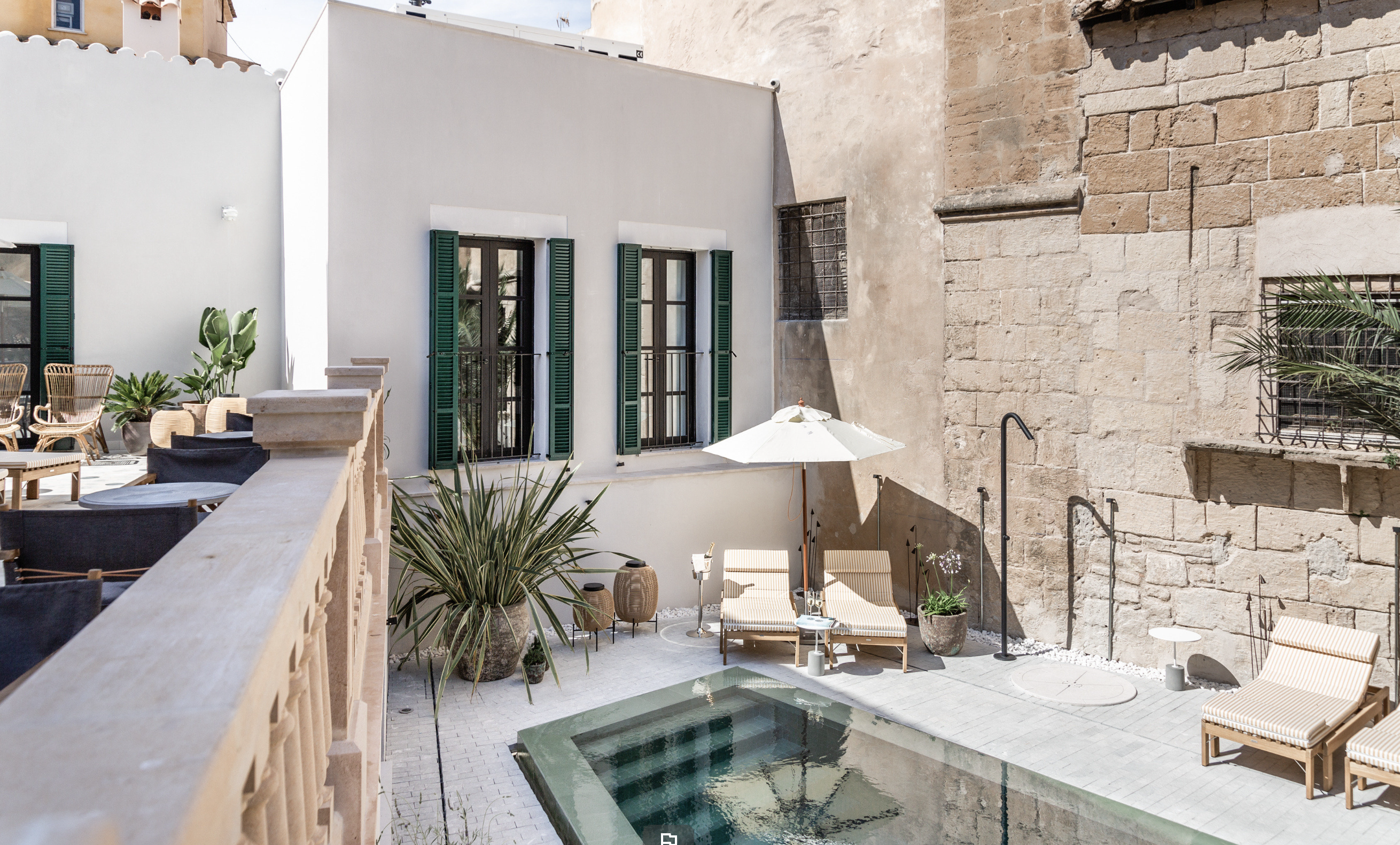 Los dos nuevos hoteles que se ha comprado el dueño de Zara tras adquirir uno en Cádiz y otro en Nueva York. En la imagen,  Concepció by Nobis en Palma.