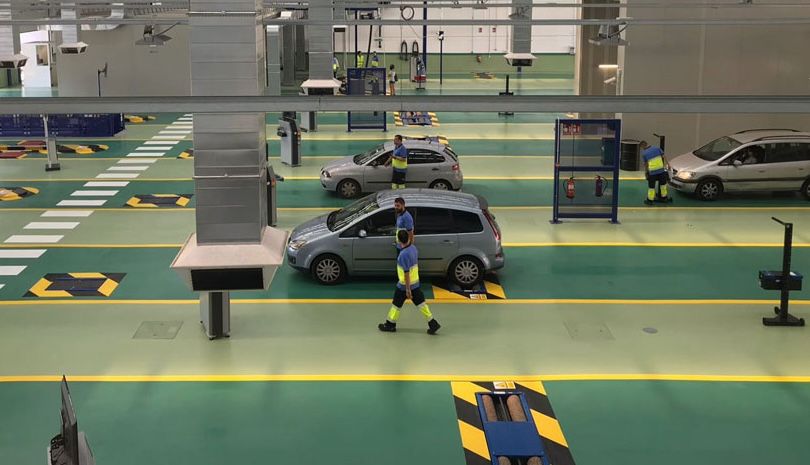 Una estación de ITV de Andalucía.