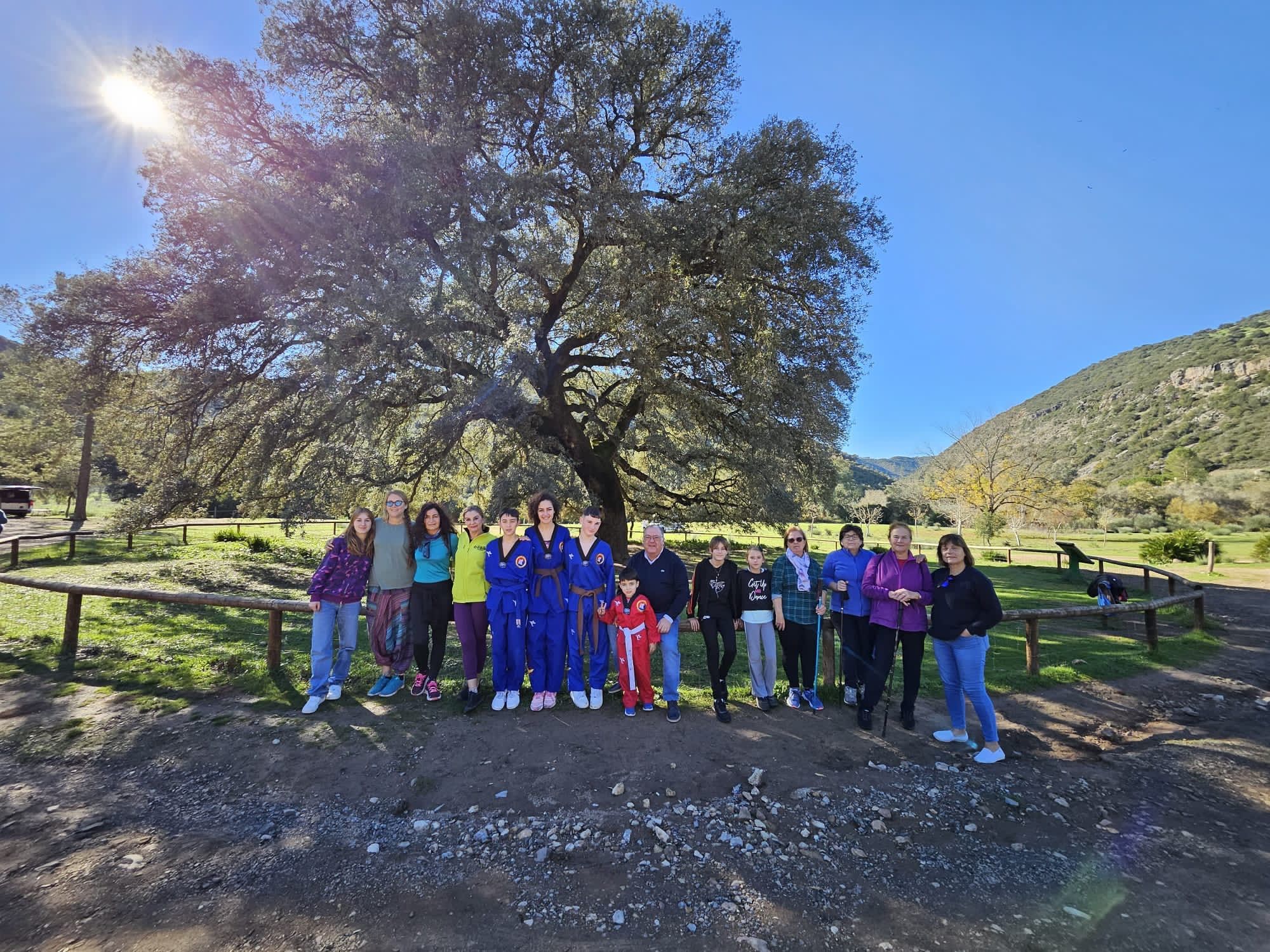 El Chaparro de La Vega, de Coripe, en Sevilla, en una imagen difundida días atrás por el Ayuntamiento.