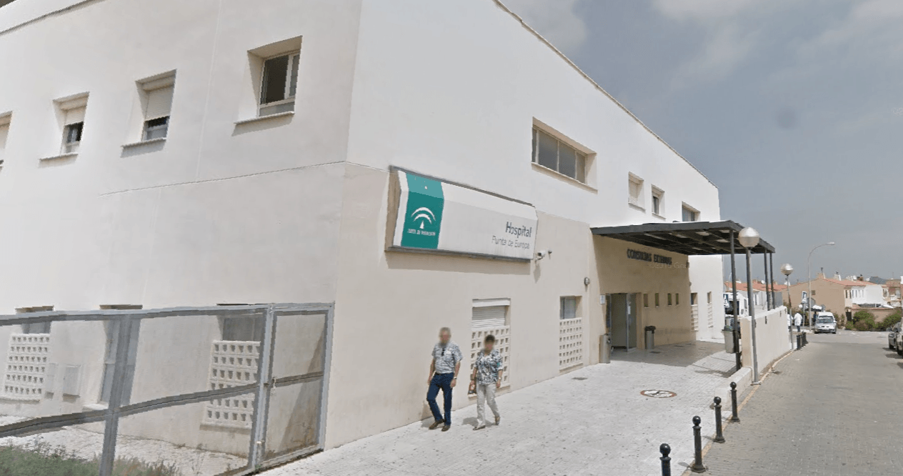 El Hospital Punta Europa de Algeciras, en una imagen de Google Maps.