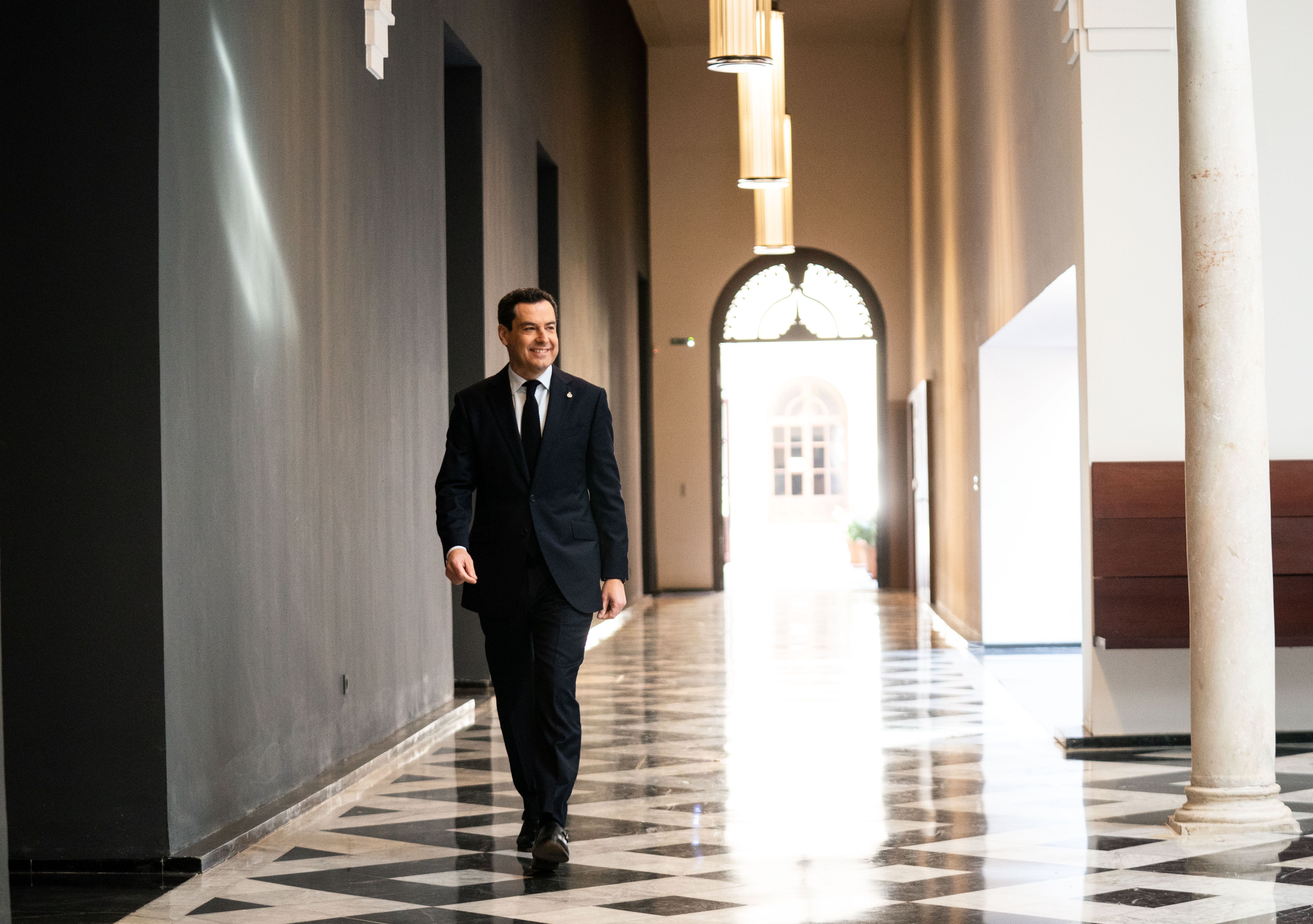 Juanma Moreno, presidente de la Junta.