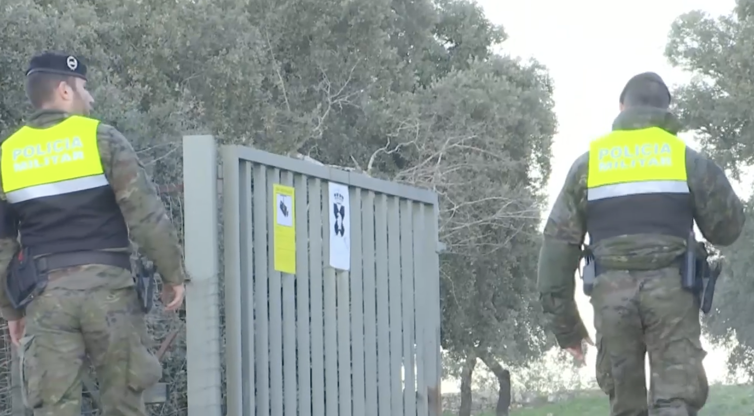 Policía Militar en Cerro Muriano, donde murieron los dos soldados. Policía Militar en Cerro Muriano, donde murieron los dos soldados.