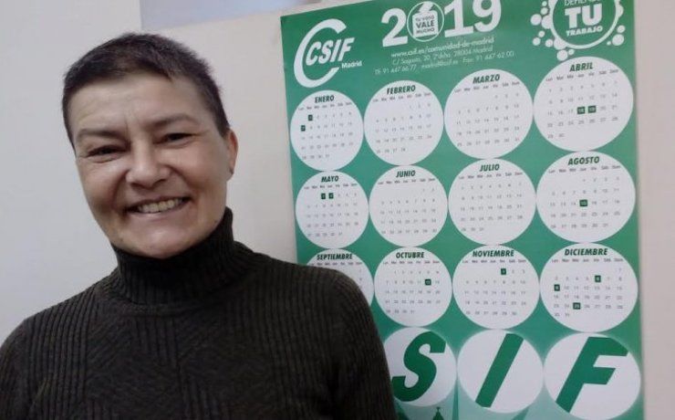 Beatriz Gil, trabajadora de Correos fallecida por Covid-19.