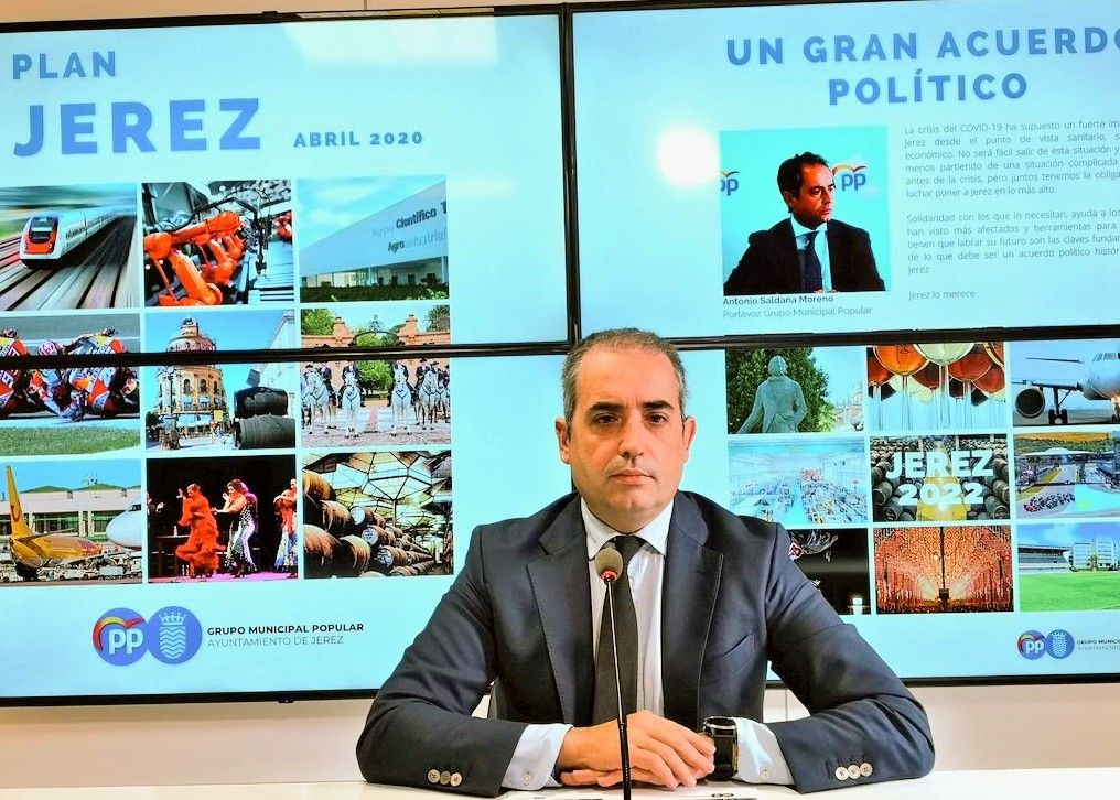 Saldaña, este martes, en rueda de prensa.