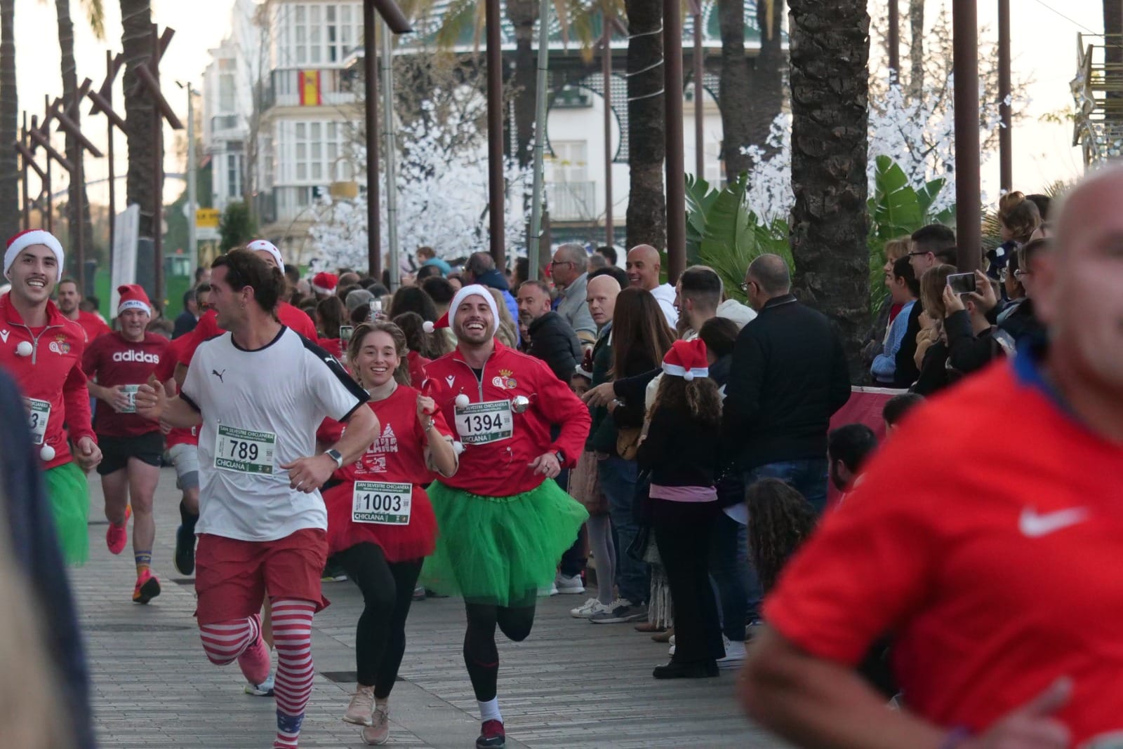 La San Silvestre de Chiclana, en imágenes