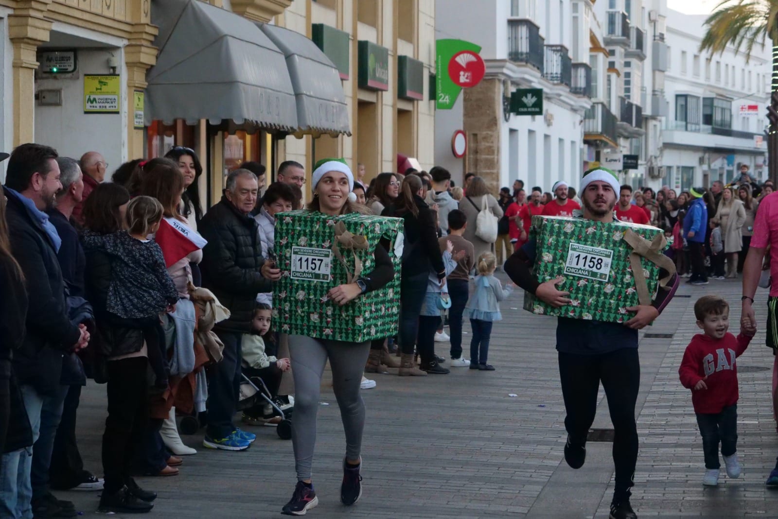 La San Silvestre de Chiclana, en imágenes