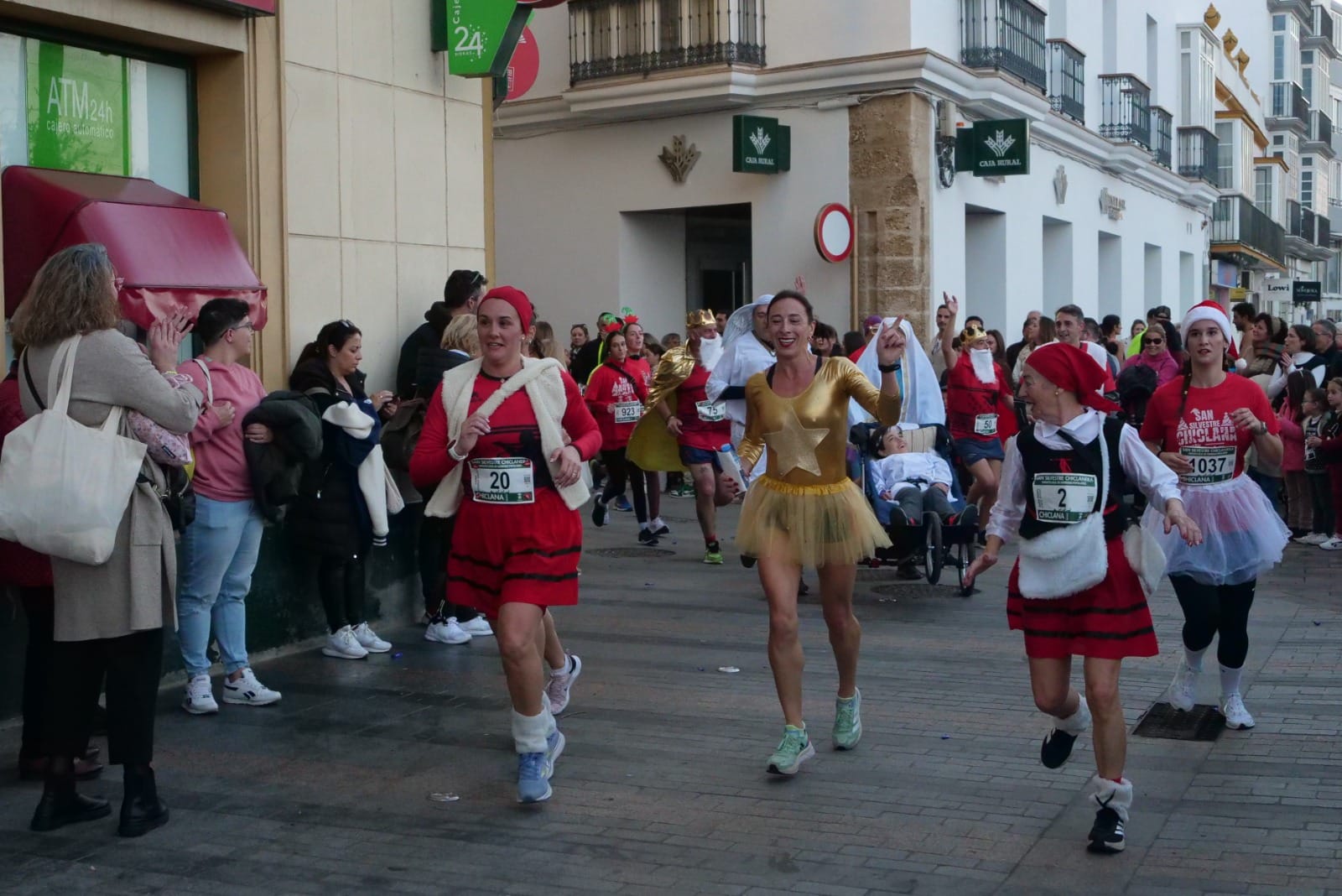 La San Silvestre de Chiclana, en imágenes