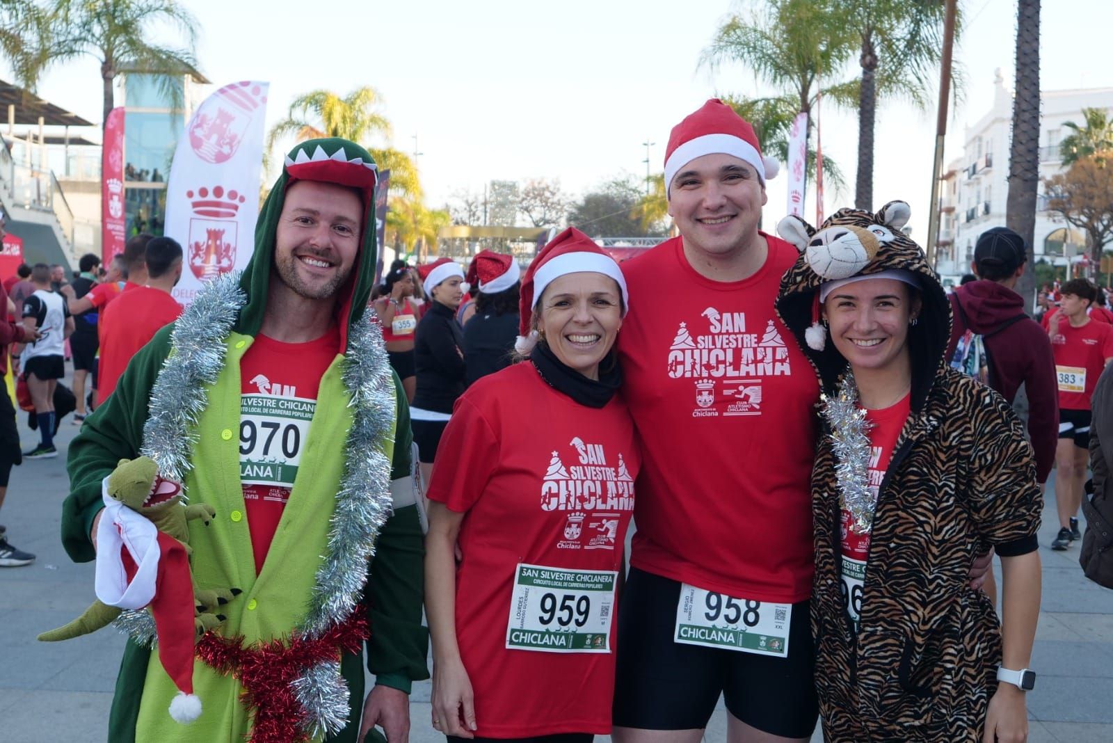 La San Silvestre de Chiclana, en imágenes