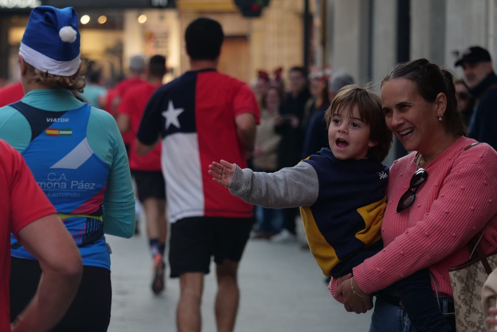 La San Silvestre de Chiclana, en imágenes