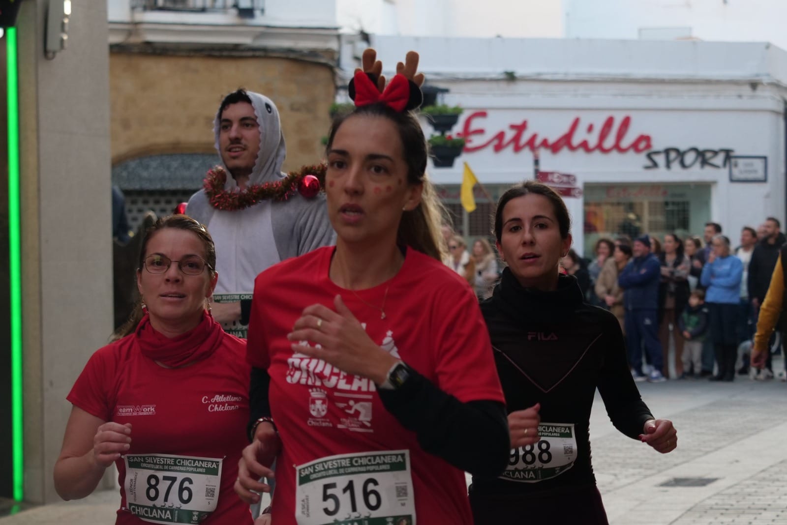 La San Silvestre de Chiclana, en imágenes